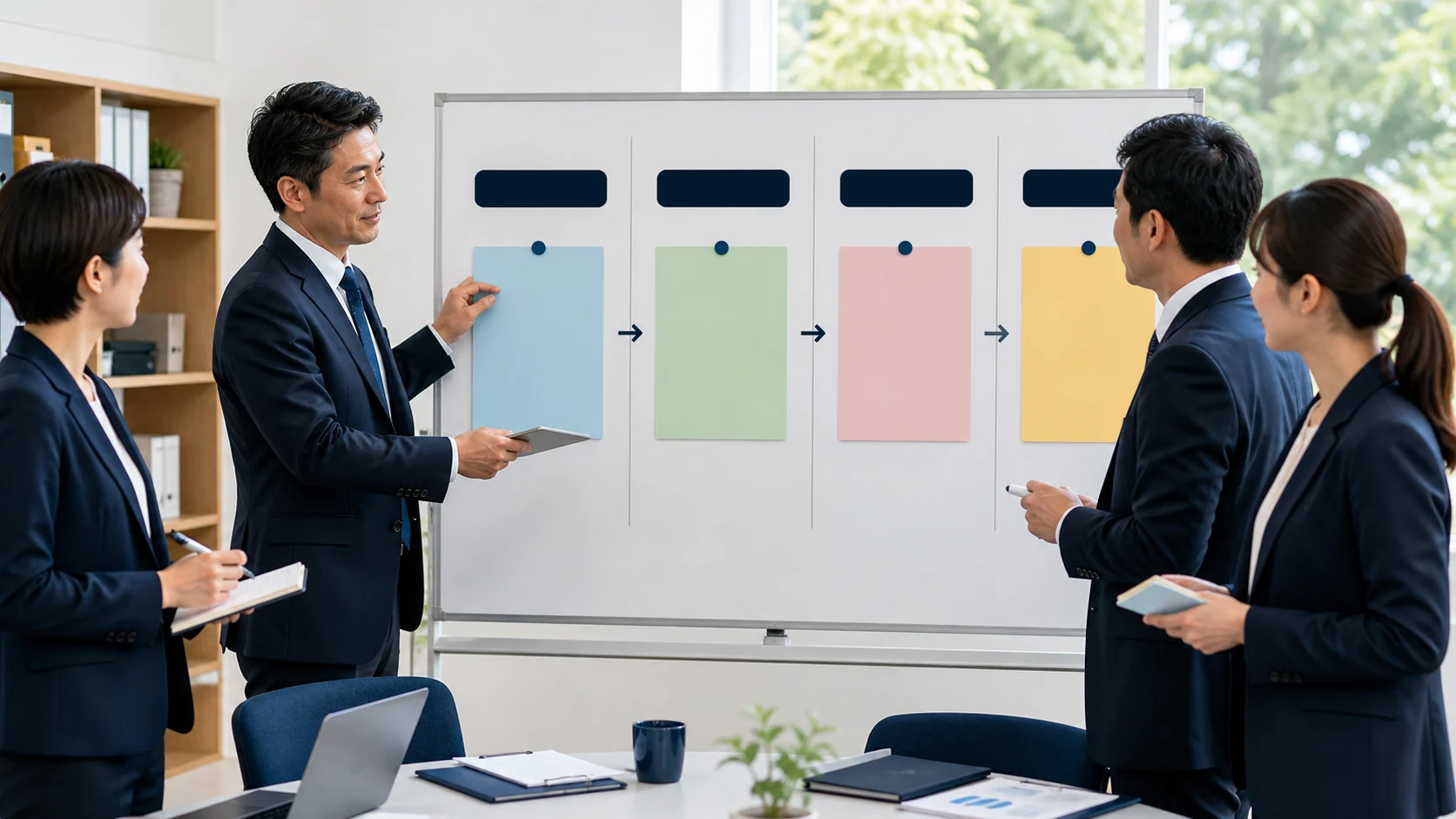 銀行融資の相談から入金までを工程表で管理する建設設備会社