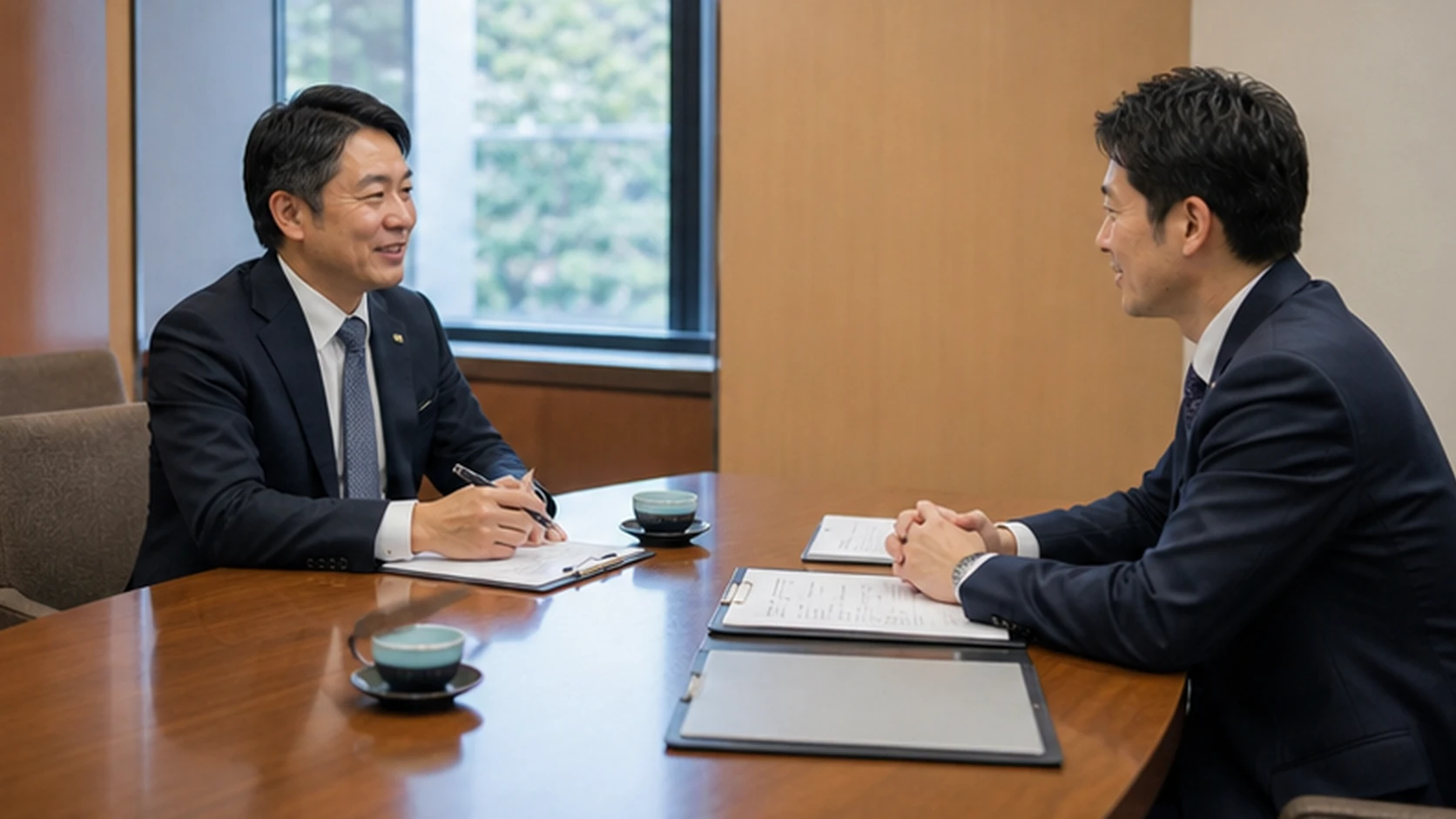 経営者・経理財務・部門・顧問専門家・銀行担当者が提出工程を確認する会議