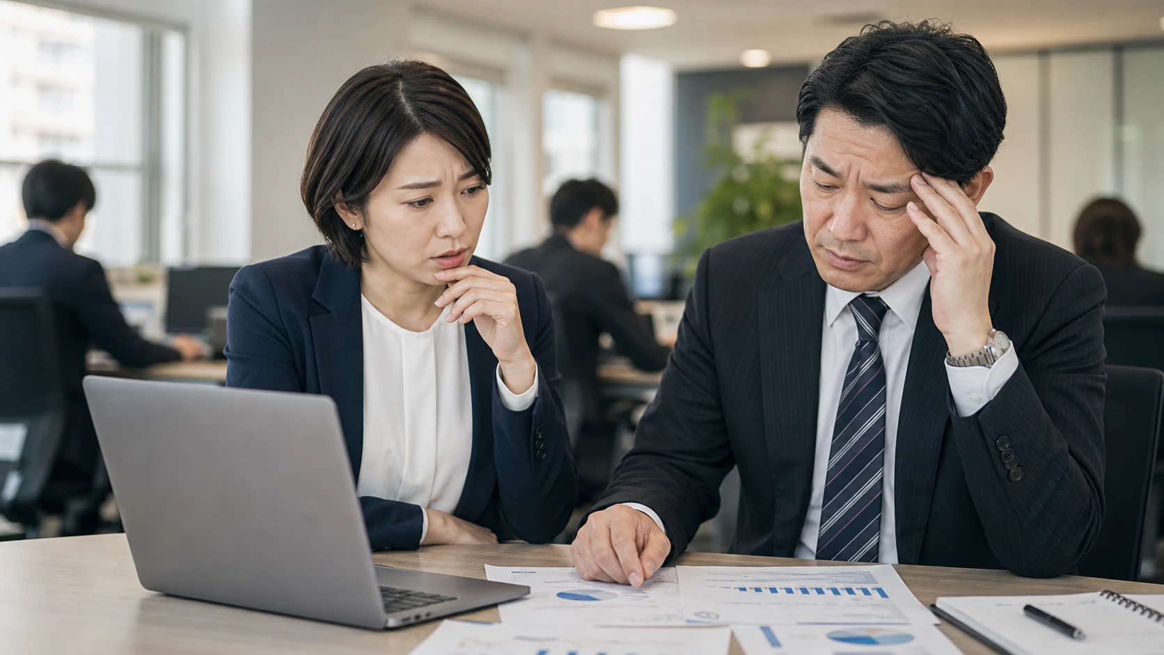 顧客管理・営業・財務担当者が解約顧客と失われる売上・粗利を確認する場面