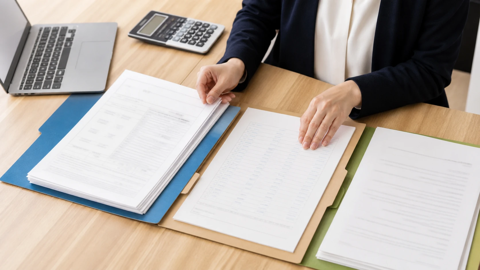 財務担当者が資本金の登記と払込履歴を時系列表にまとめる場面