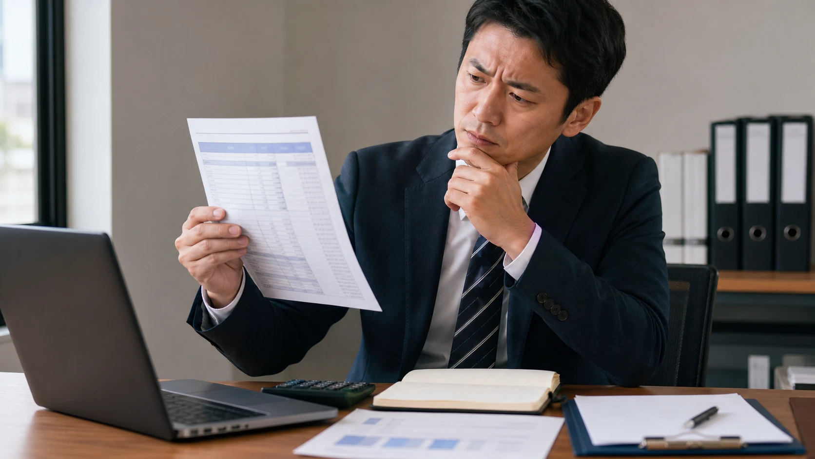 財務担当者が株主資本等変動計算書から資本剰余金の発生原因を確認する場面
