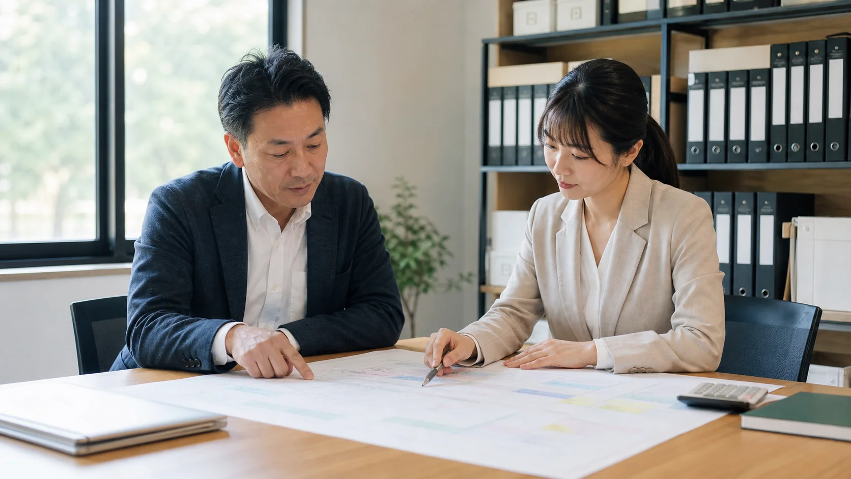 中小企業の経営会議で口座別使用可能額と13週間資金繰りを確認する場面