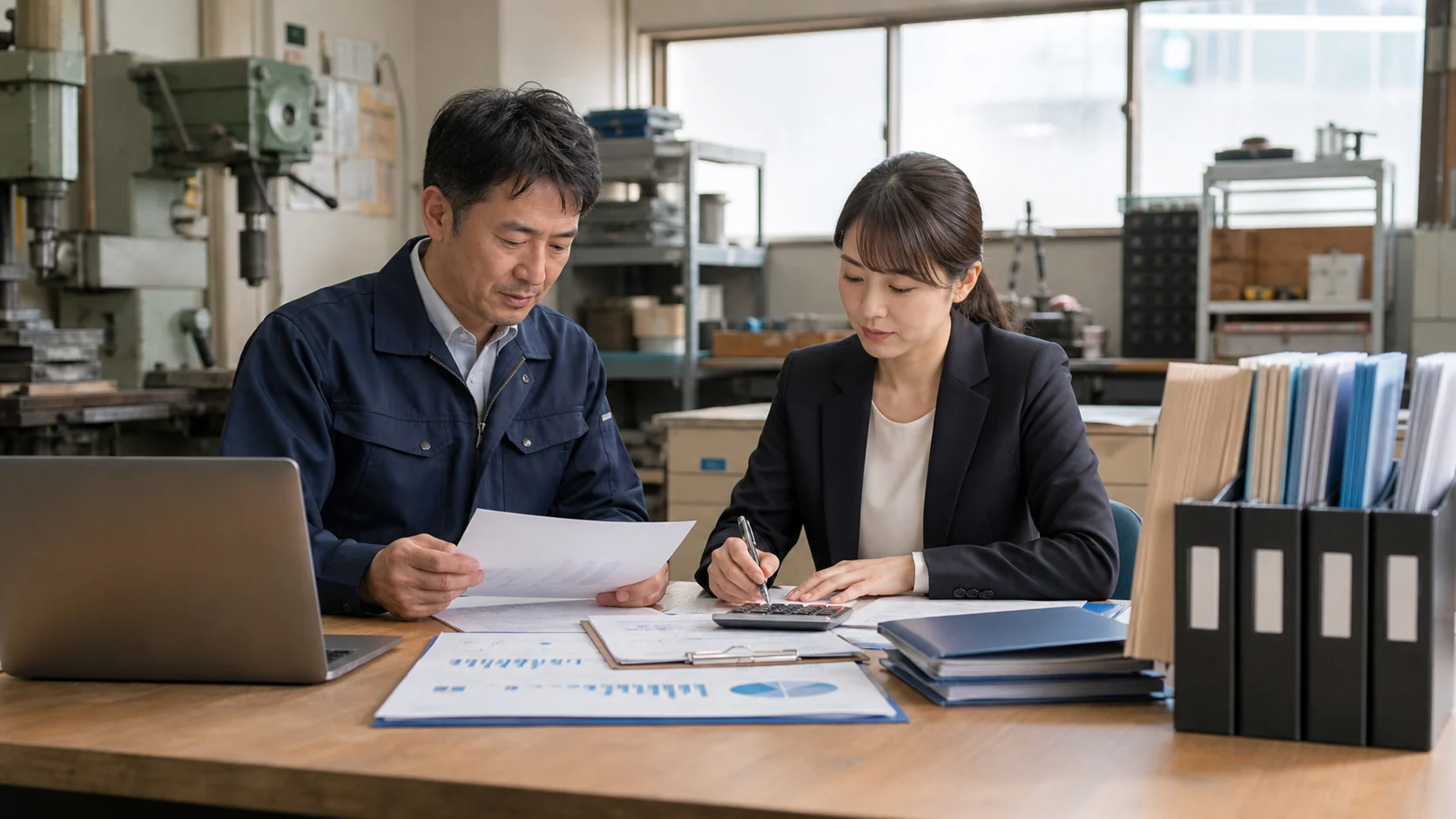 法人個人の分離と月次情報開示を整えて銀行へ相談する経営者
