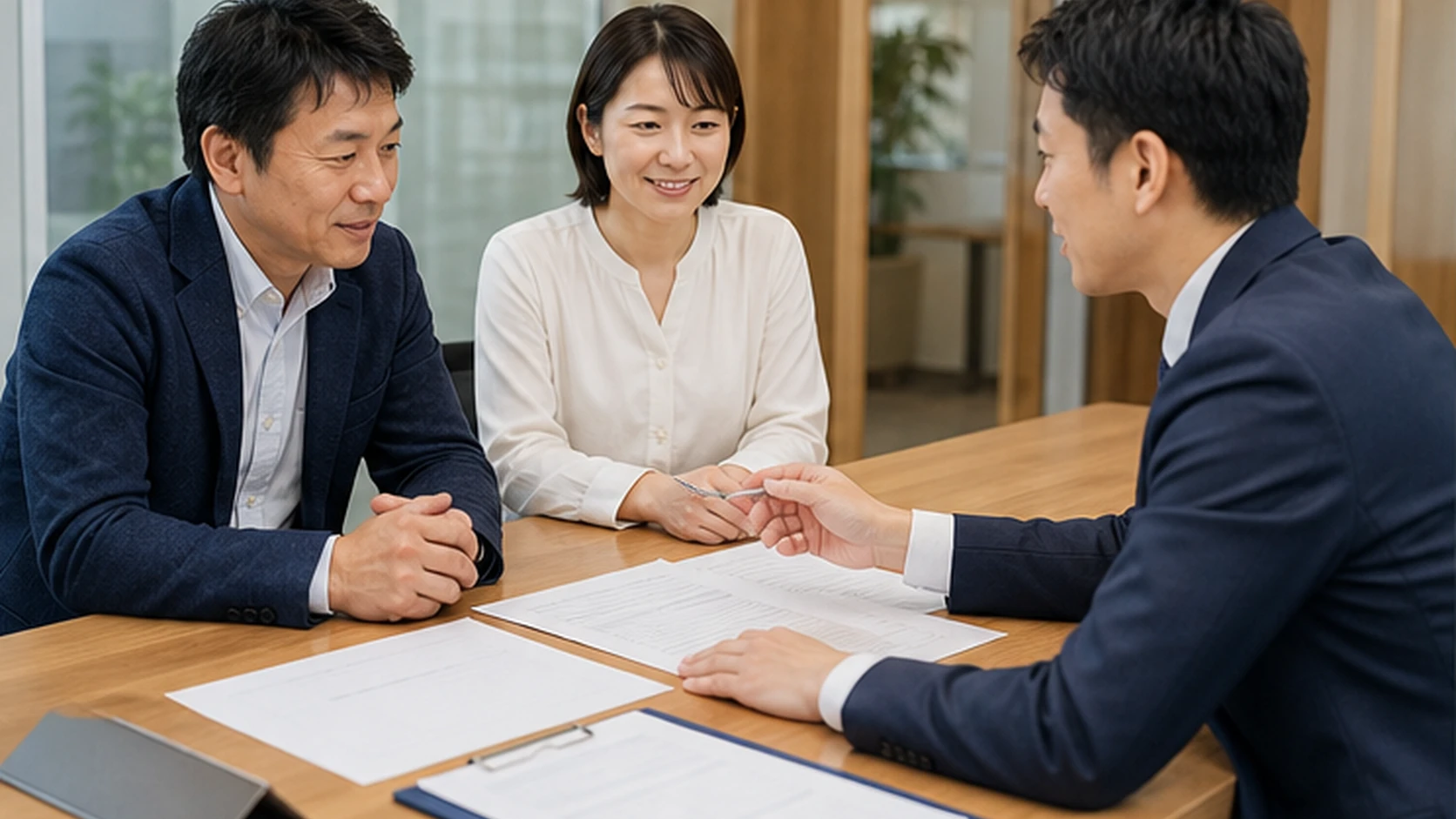経営者・財務・顧問専門家・銀行担当者が保証条件と実手取を確認する会議