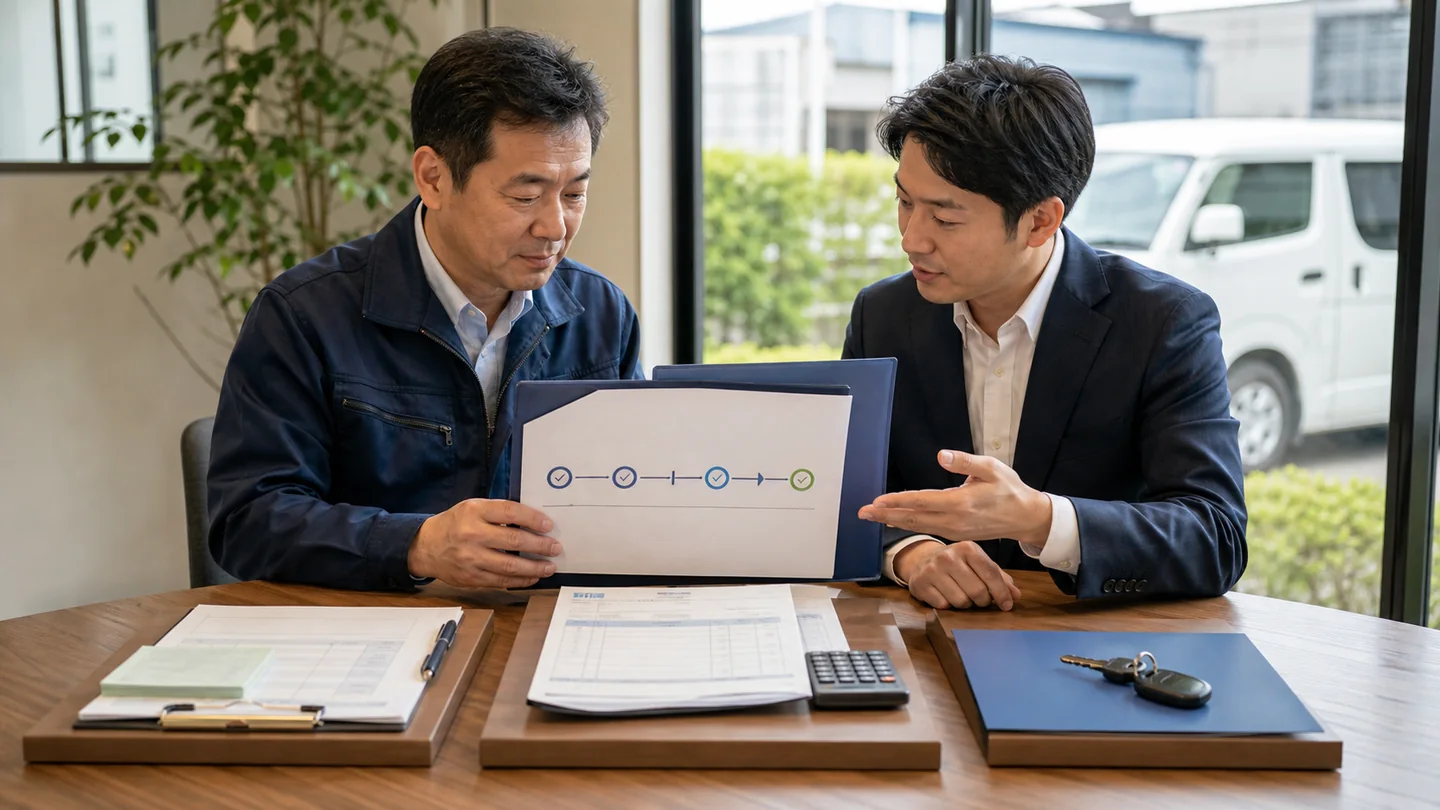 銀行融資実行までのつなぎ資金を比較する中小企業経営者