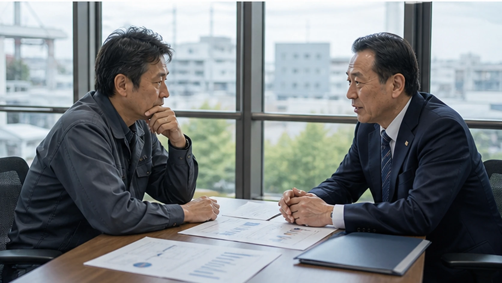 経営者・営業・原価管理・物流・財務・銀行担当者が顧客別採算を確認する会議