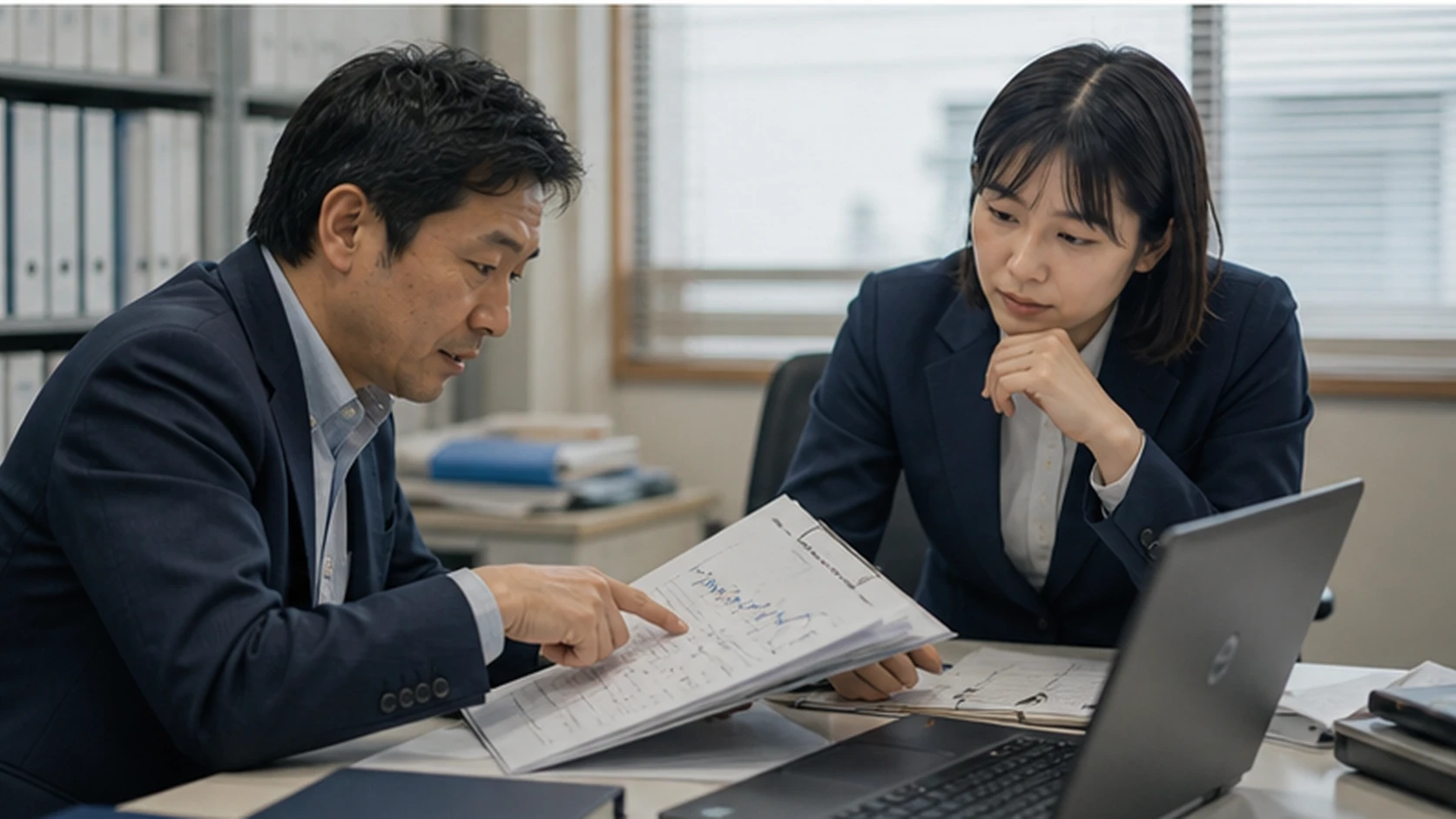 管理会計と財務担当者が顧客別粗利と回収条件を一表で確認する場面