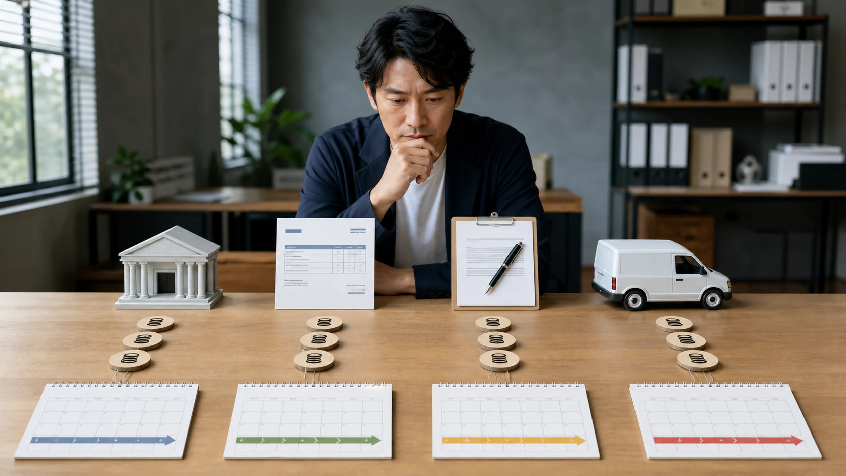 銀行融資と短期資金を金利ではなく総費用で比較する相談