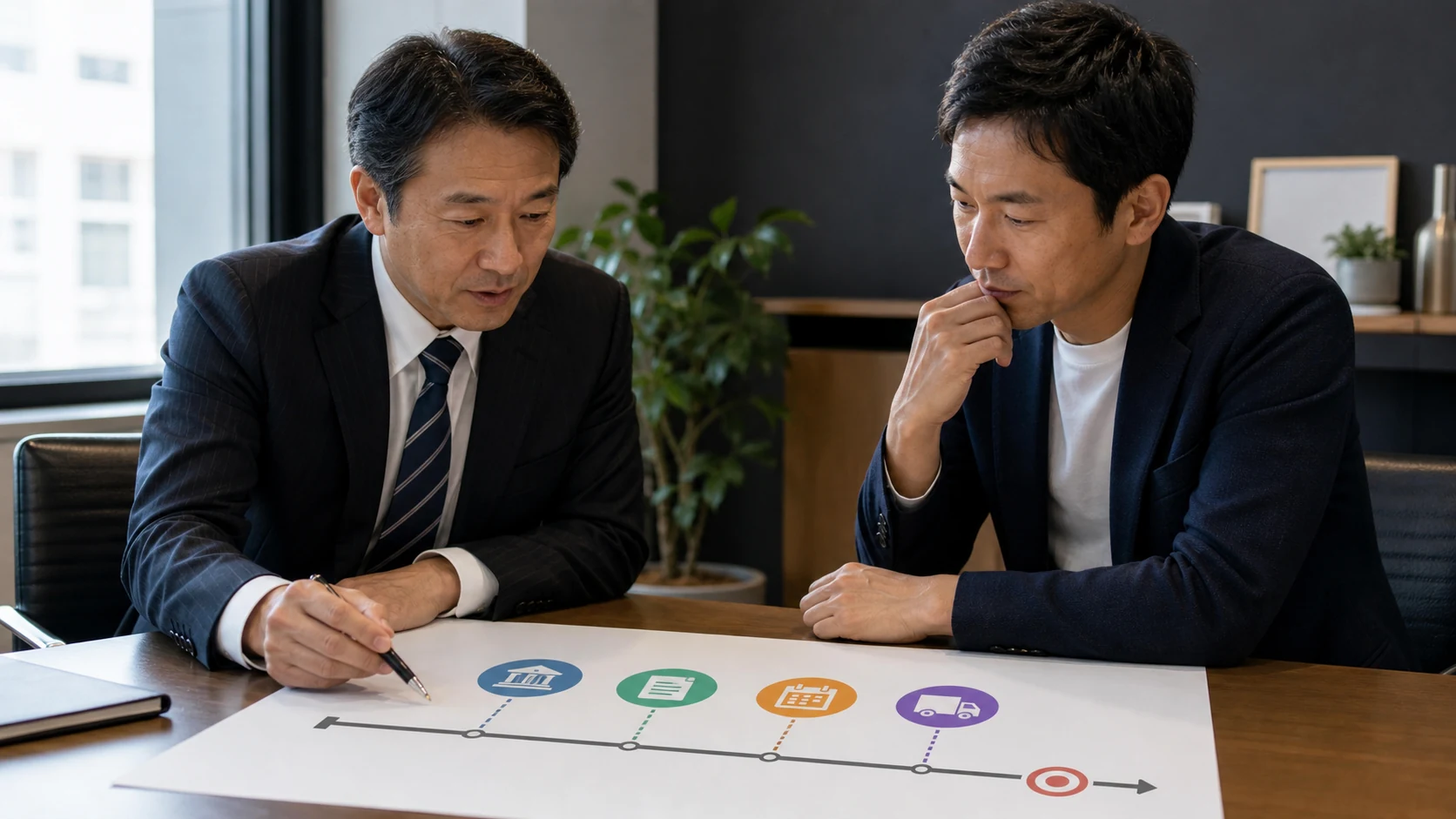 銀行面談後の不足期限と代替調達を整理する資金相談