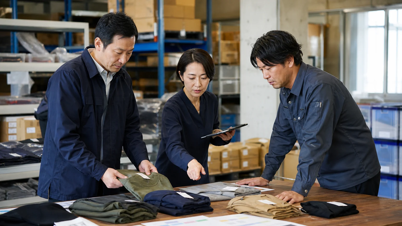 購買と営業と経理が商品別在庫年齢表を見直す改善会議
