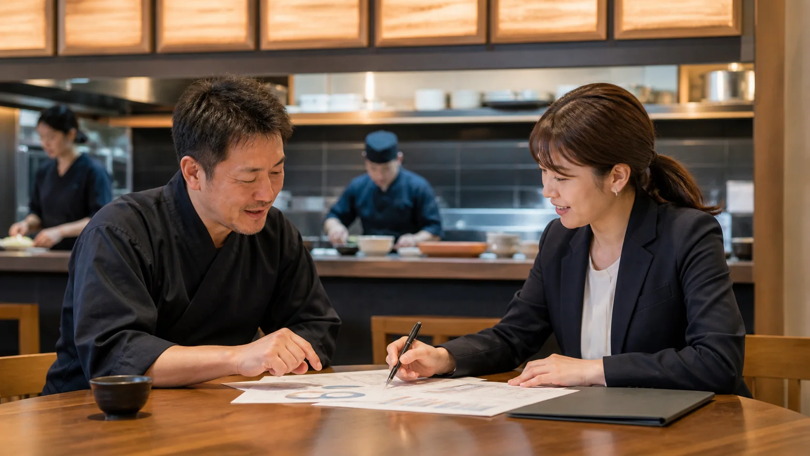 飲食店が賃上げ・生産性投資と四つの資金調達方法を比較する会議