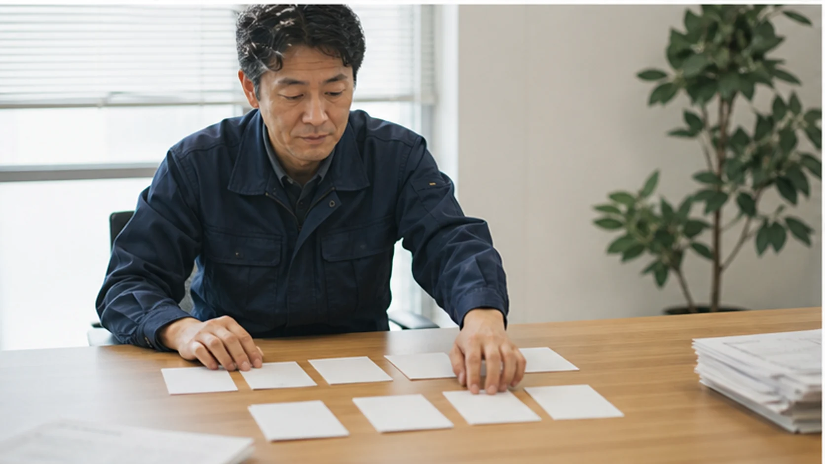 サービス会社の経営会議で雑収入を正常・一過性へ分類する場面