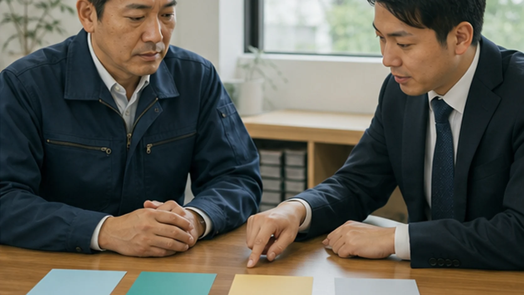 建設会社が案件資金と四つの資金調達方法を比較する会議