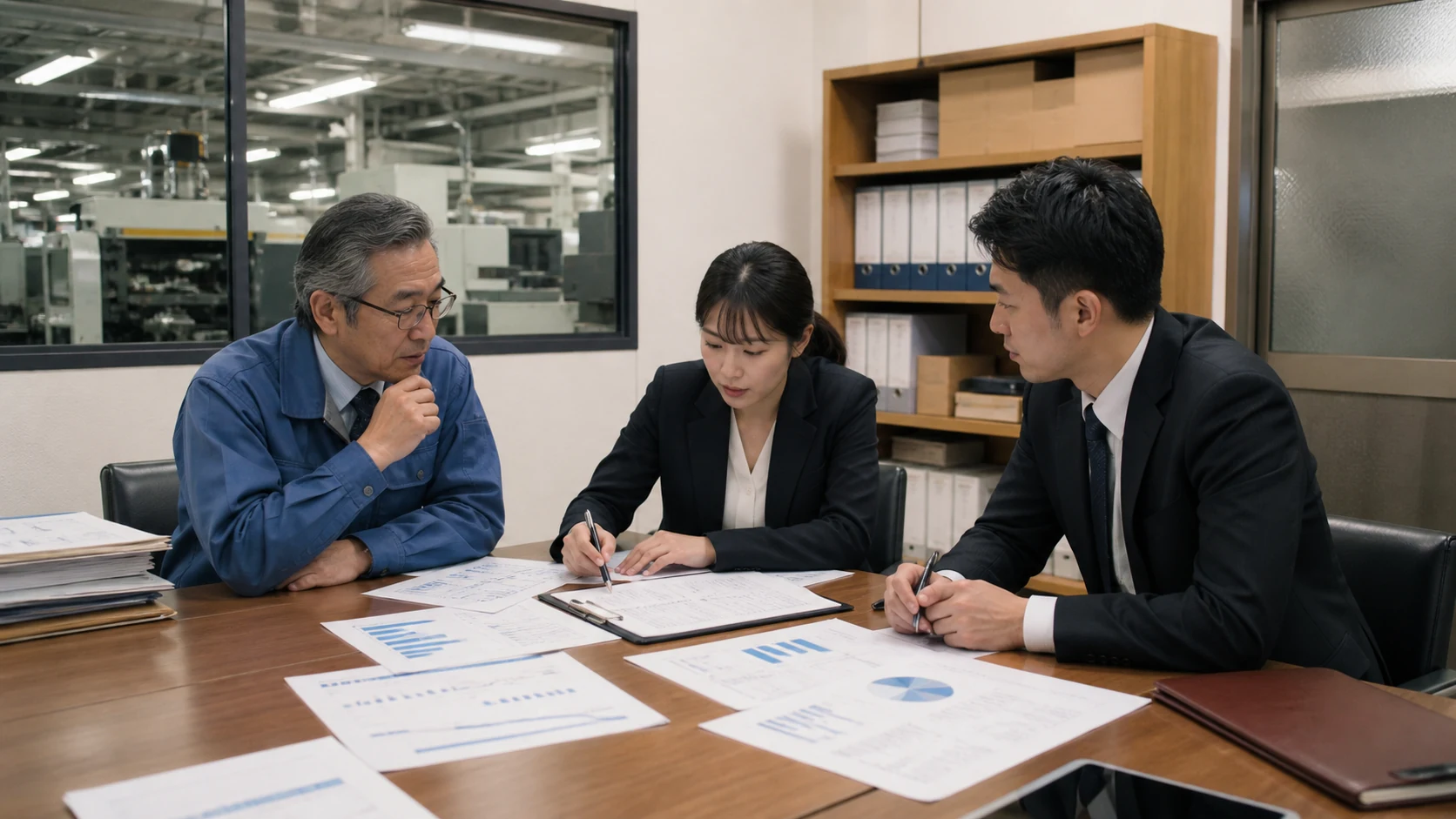 月次資料と事業計画を整えプロパー融資を銀行へ相談する印刷会社