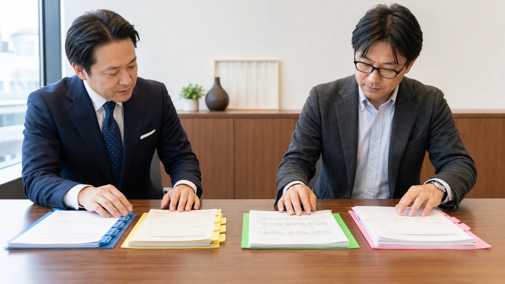 経営会議で短期貸付金の回収計画と追加資金流出の停止線を確認する場面