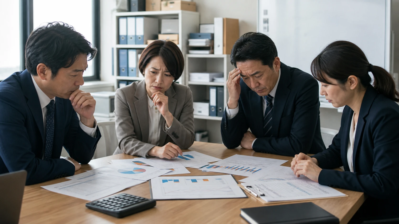営業・原価管理・財務担当者が主要取引先別の売上と直接原価を照合する場面