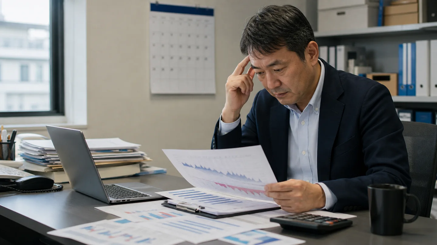 毎月返済後の現金残高を試算する経営者