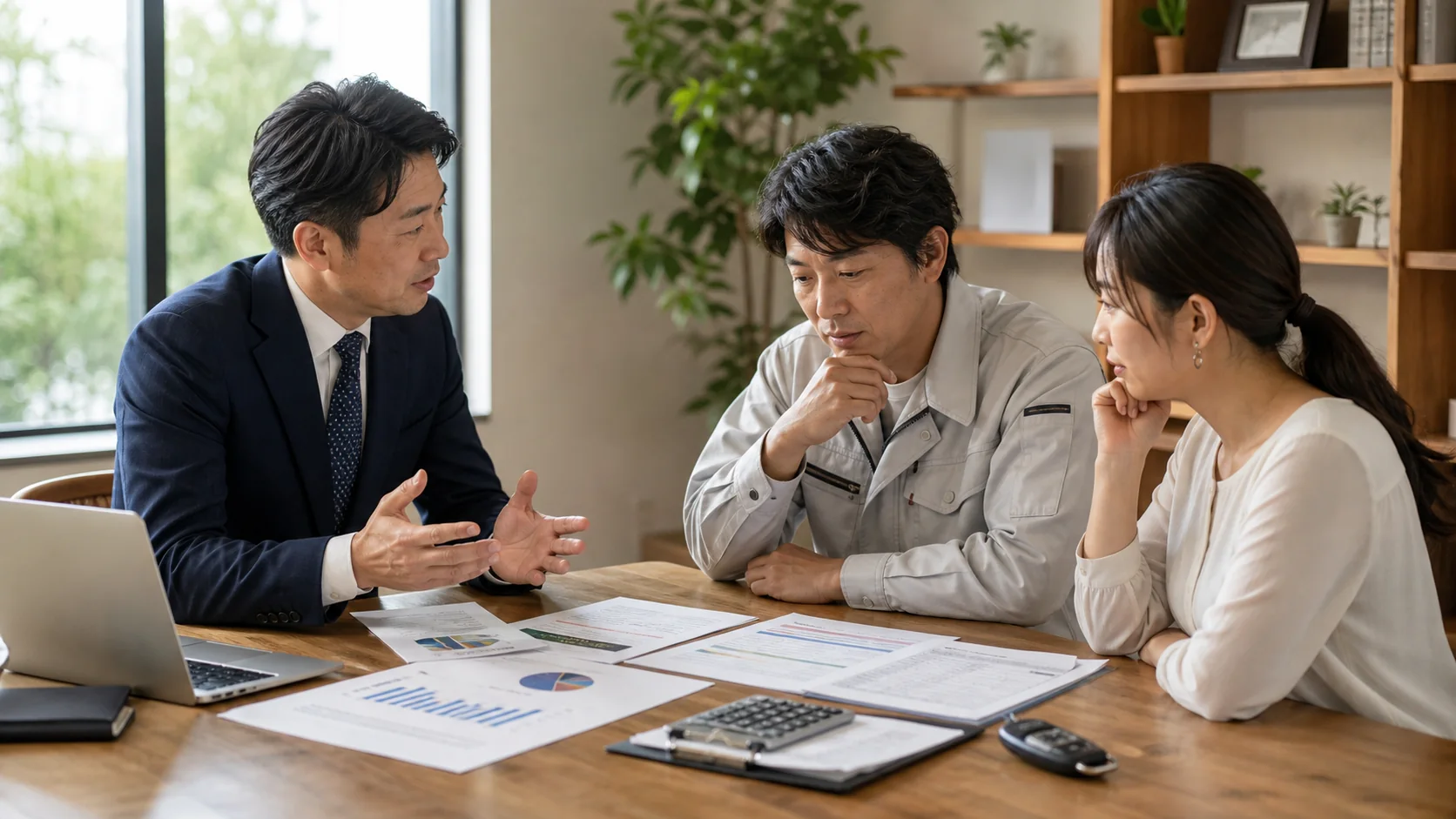 銀行融資と民間資金調達を順番に比較する経営者