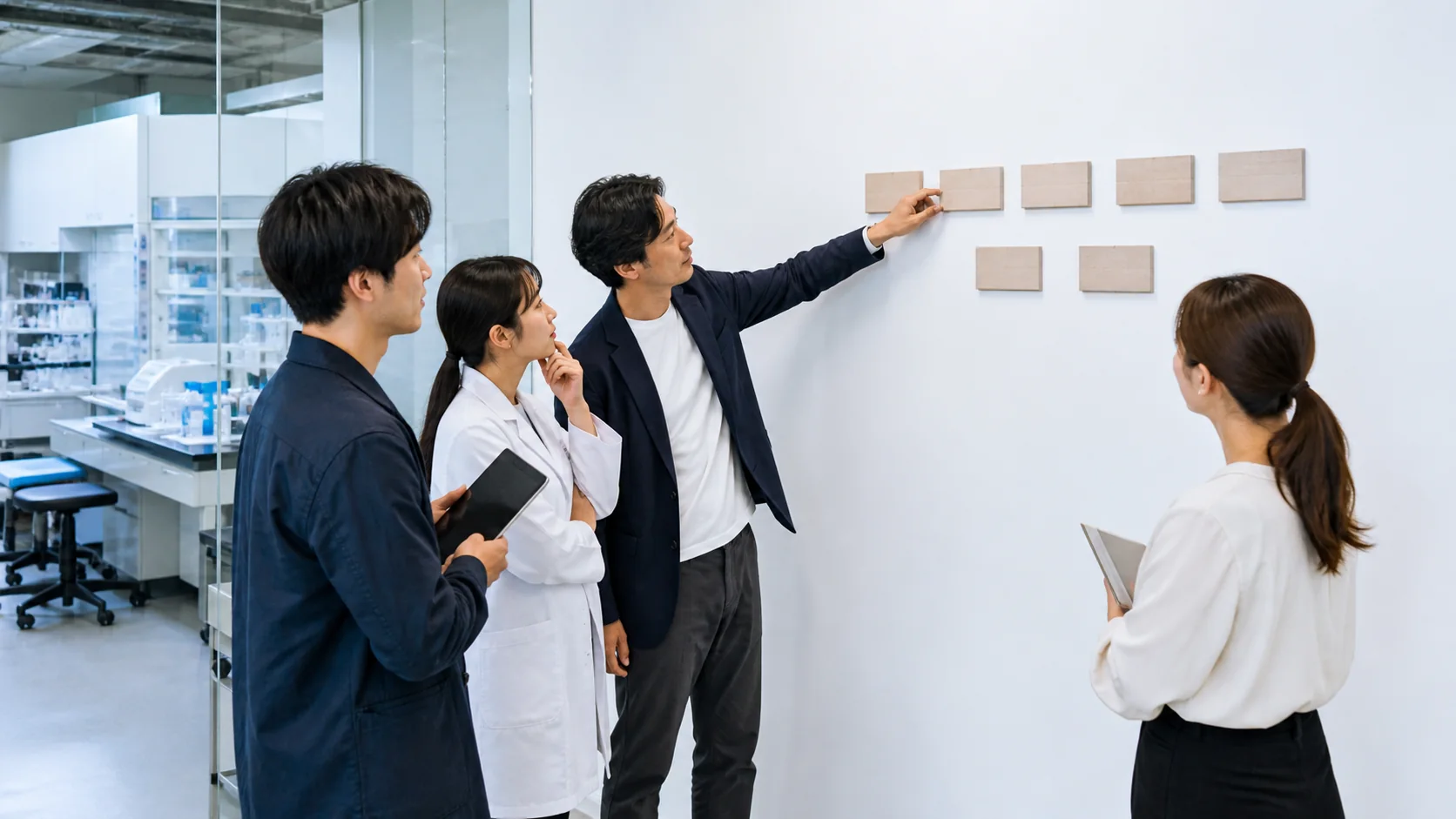 精密機器会社で経営・開発・財務担当が資本性ローンの事業KPIと満期工程を整理する場面