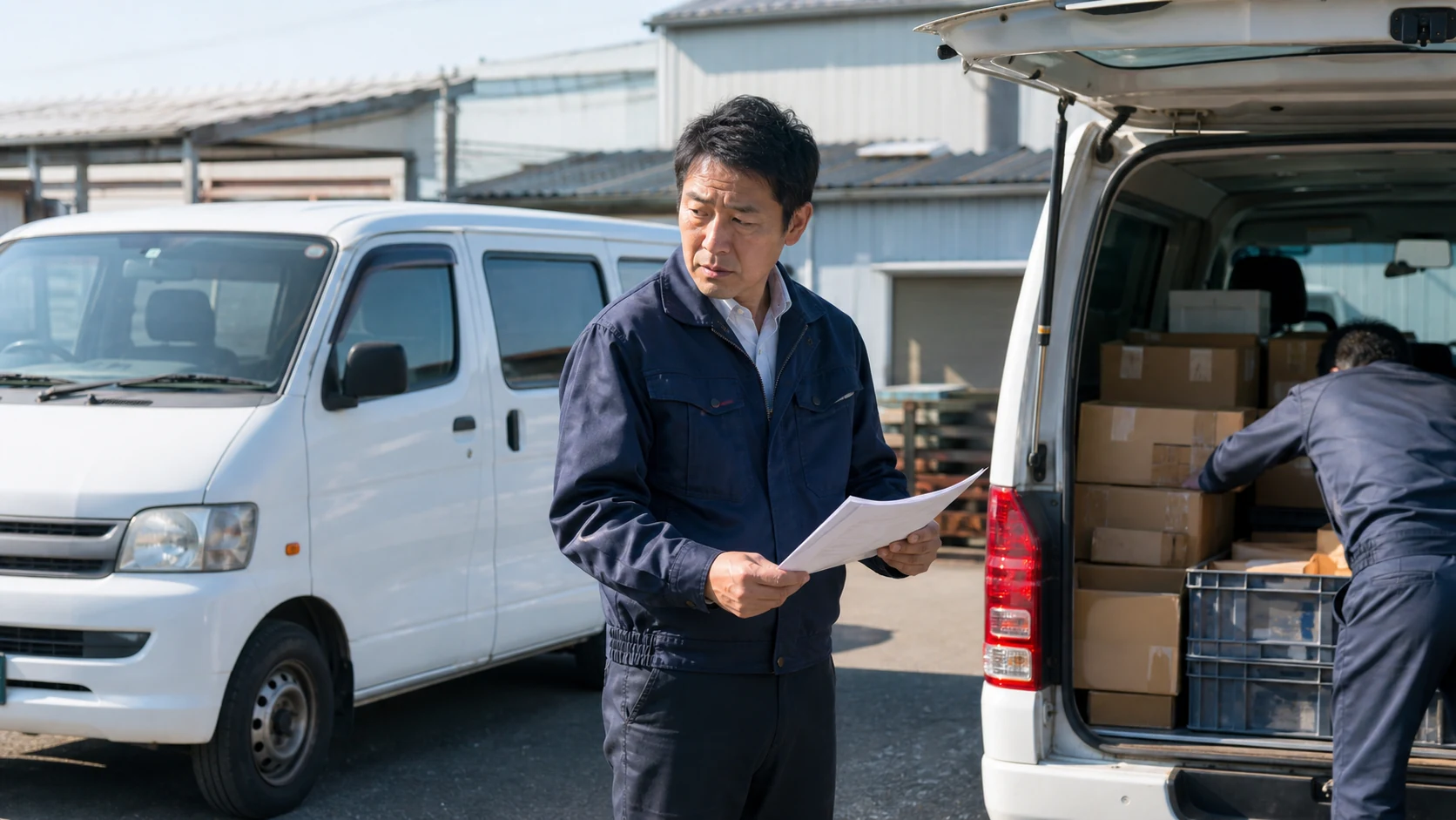 社用車の通常売却とリースバック見積を比較する中小企業経営者