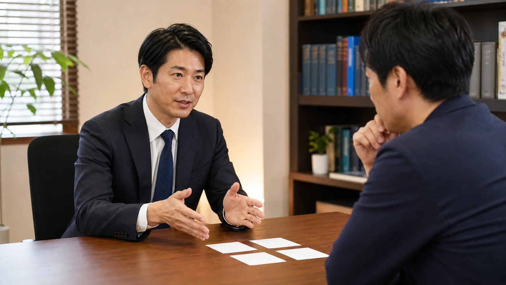 会社・代表者・金融機関・信用保証協会の契約関係を確認する面談