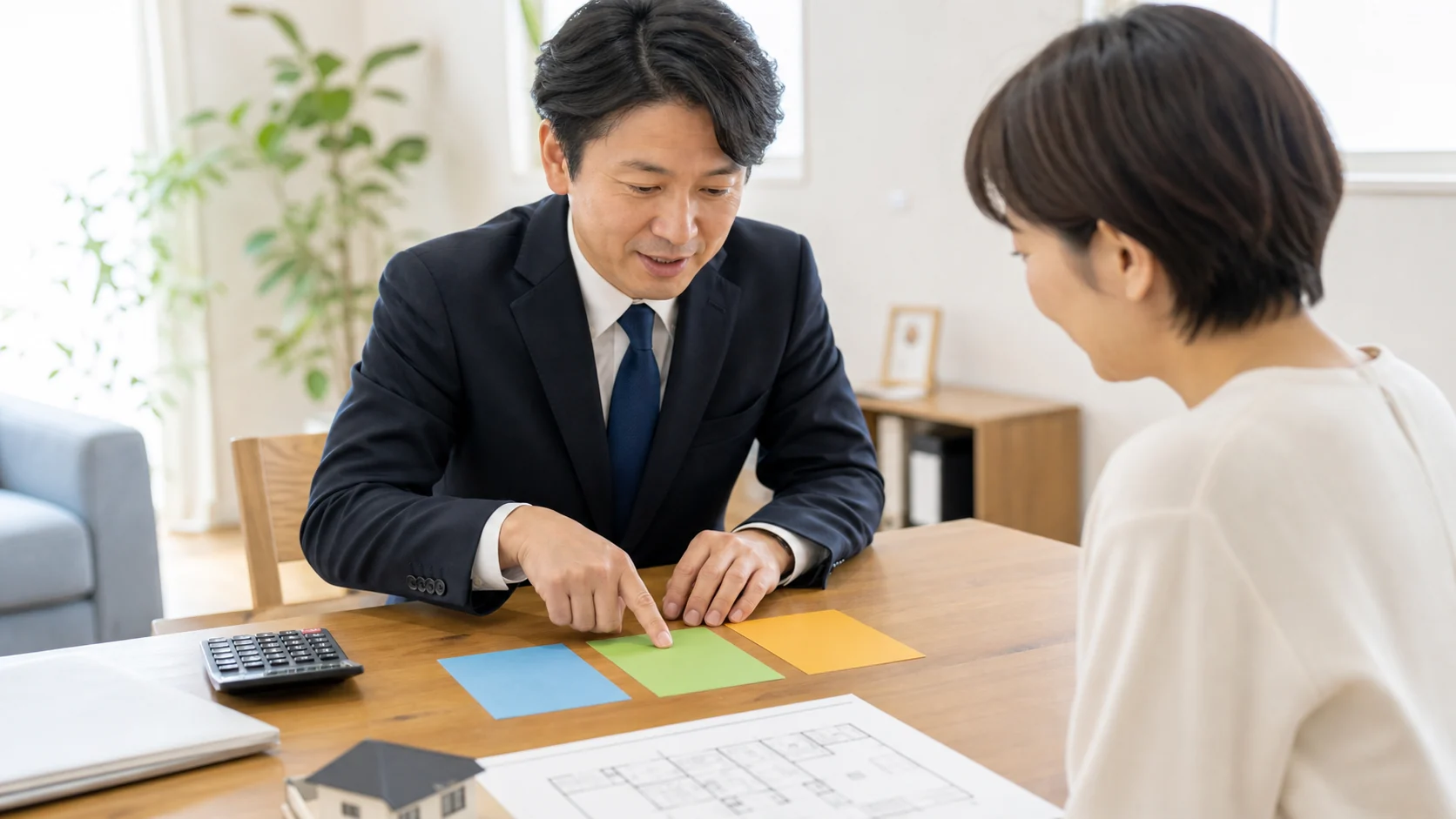 保証付き融資の繰上完済と返戻保証料を金融機関へ確認する面談