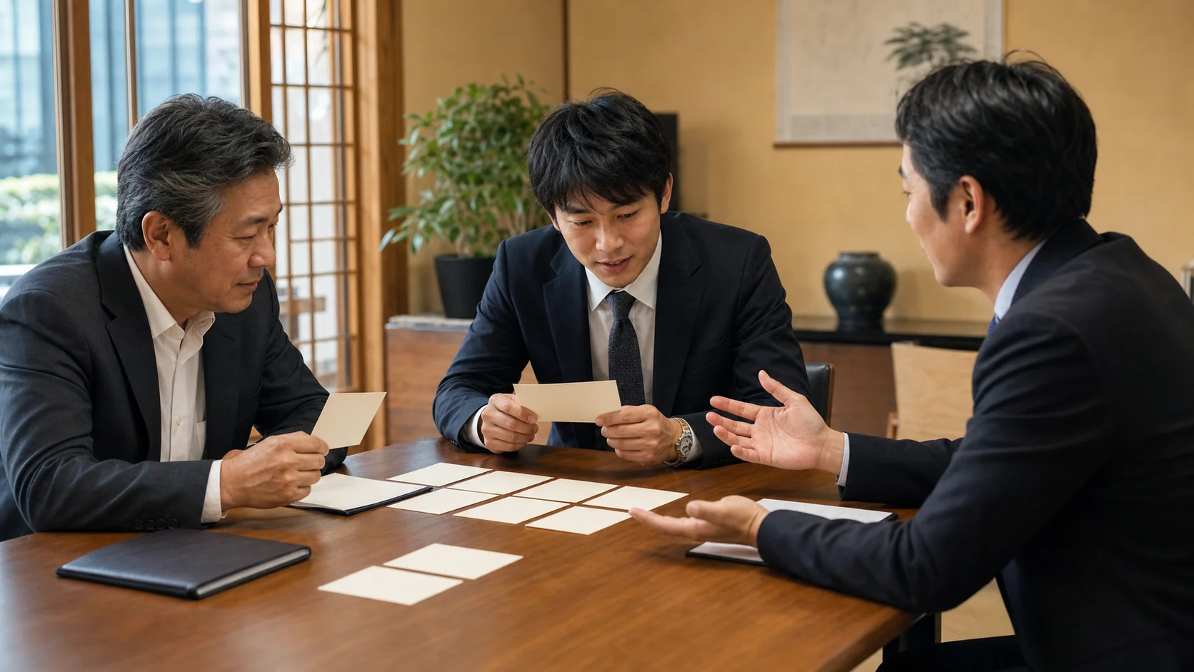 保証協会団信の保障範囲と事業承継計画を確認する経営会議