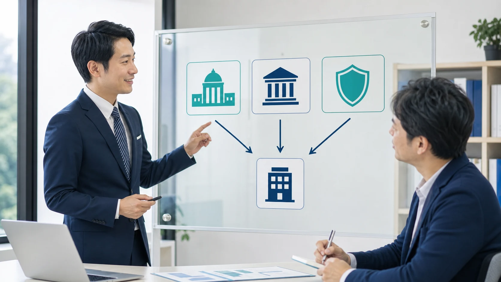 金融機関・保証協会・会社の三者関係を整理する資金相談