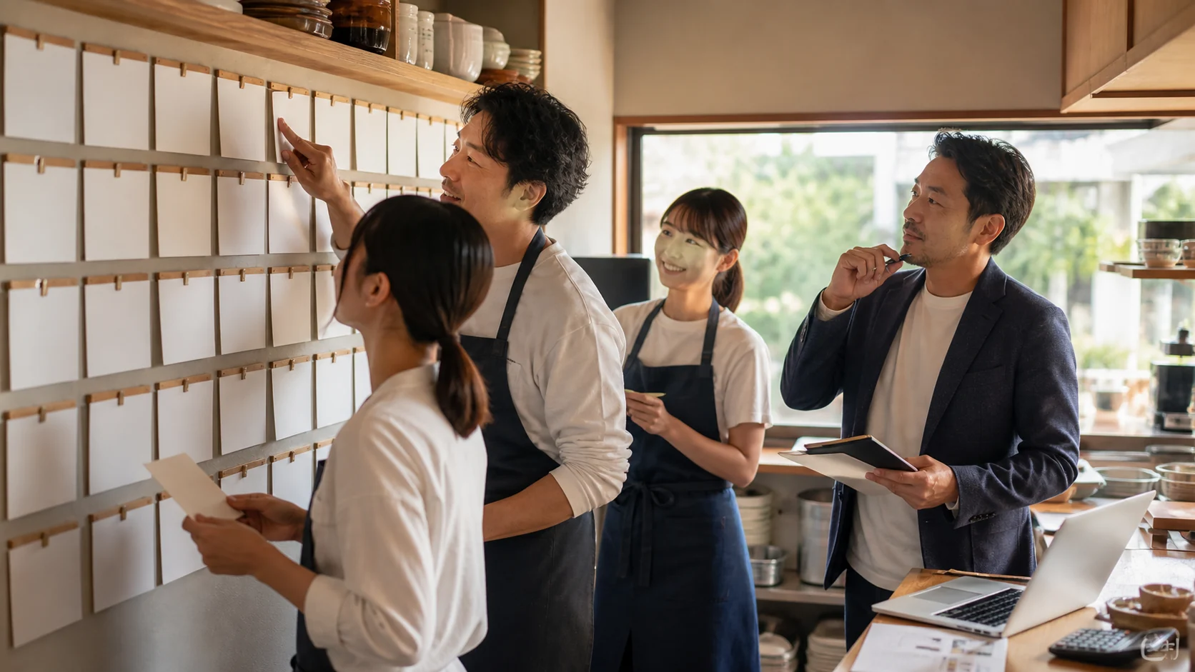 金融機関と経営者が赤字原因と返済計画を率直に確認する場面