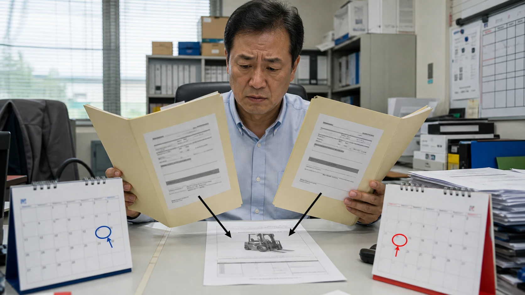 公庫と銀行の資金使途が重複していないか確認する製造業経営者