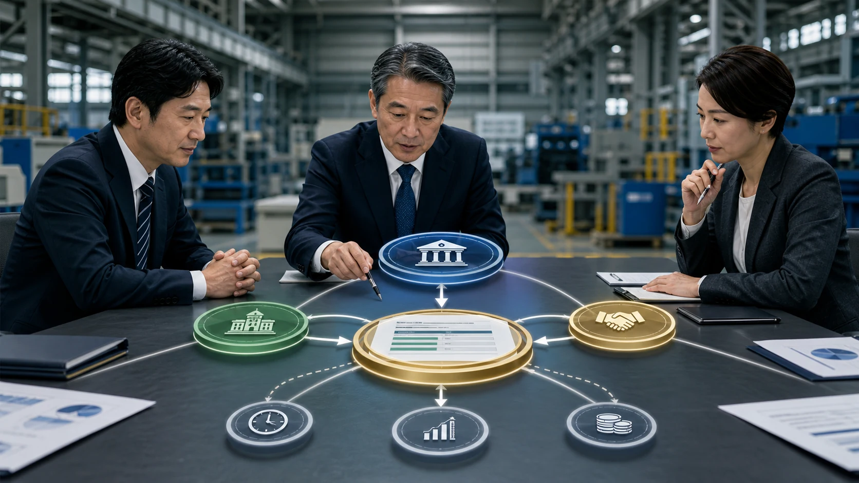 再生計画を中心に四つの資金調達方法の優先順位を確認する相談
