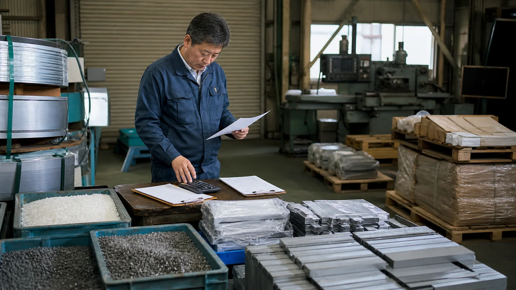 大東市で製造ロットの材料確保、年度末の工事集中、物流繁忙期、設備修繕、賞与や納税が重なる時期の支払いを確認する事業者