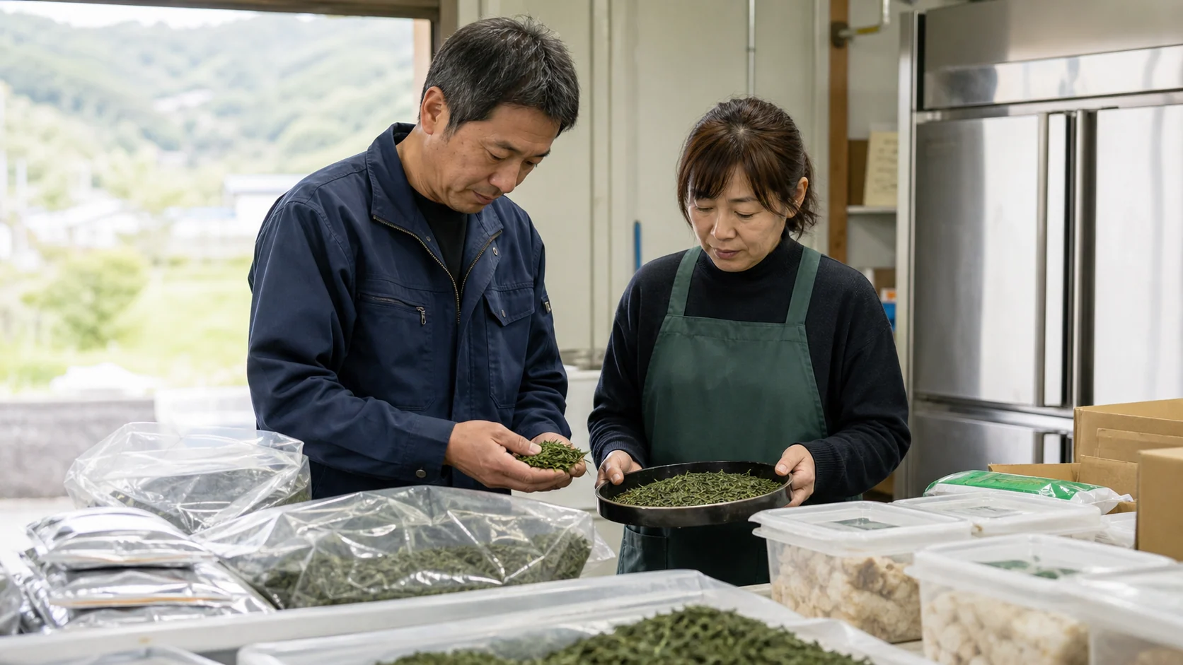 藤枝市で製造案件の検収、茶の生産・仕入れ・加工、食品在庫の積み増し、物流繁忙期の外注費に備え在庫・設備・支払予定を確認する事業者