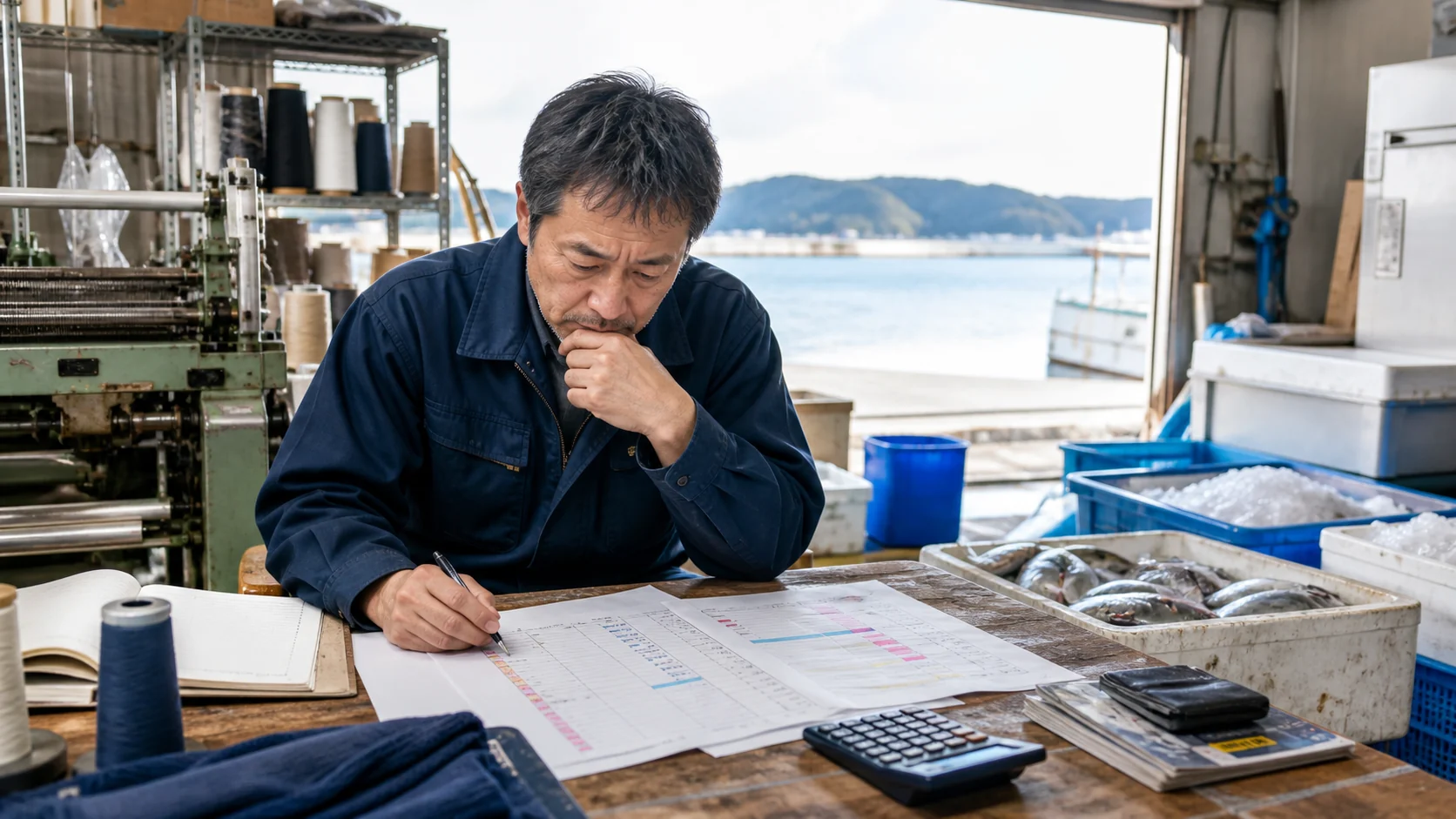 阪南市で量産前の糸・部材、操業前の燃料・氷・資材、需要期前の商品・食材・採用、設備導入時の機械・改装費の支払いを点検する事業者
