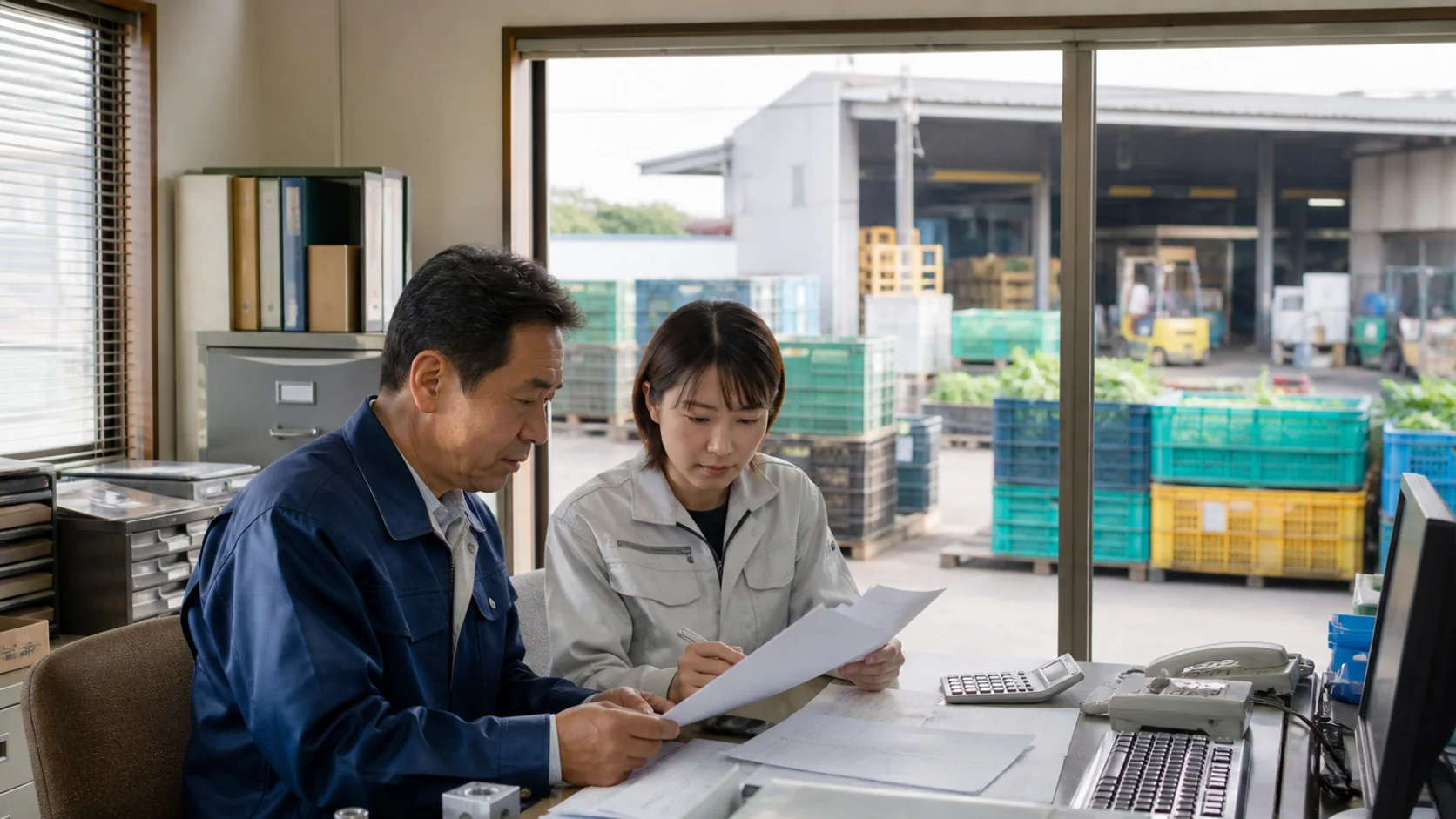 本庄市で量産前の材料、作付け前の農業資材、食品加工前の原料、物流繁忙期の燃料の支払いを確認する事業者
