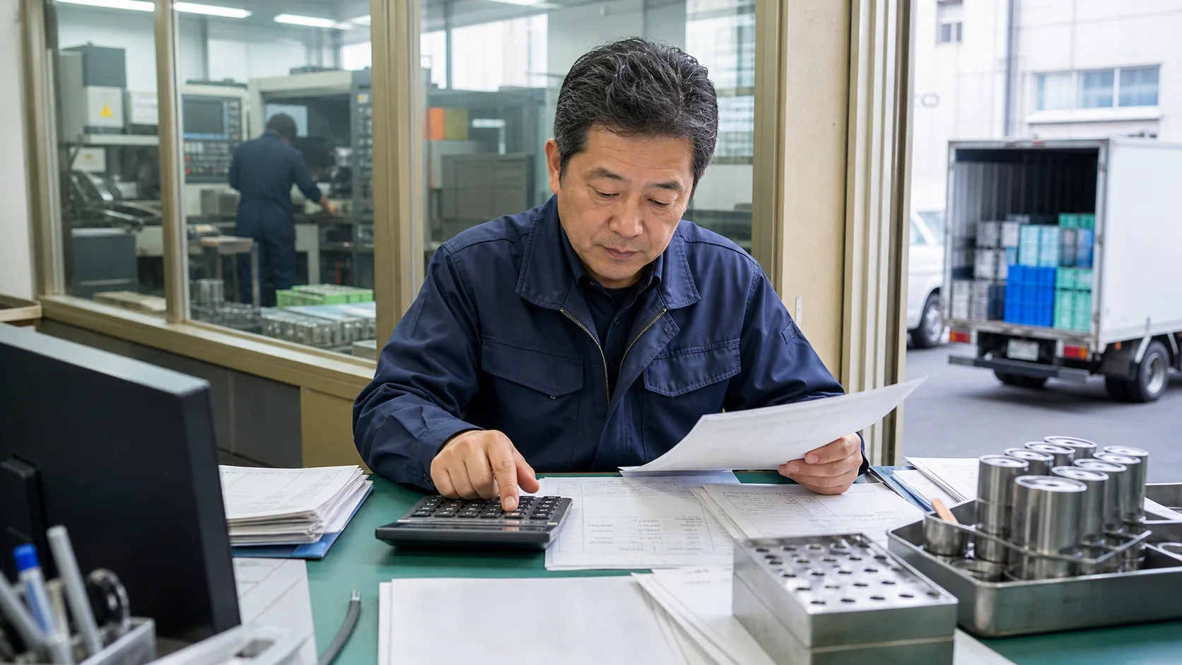 門真市で量産前の部品確保、設備停止期間の保守、年度末工事、物流繁忙期の燃料・人員費が重なる時期の支払いを確認する事業者
