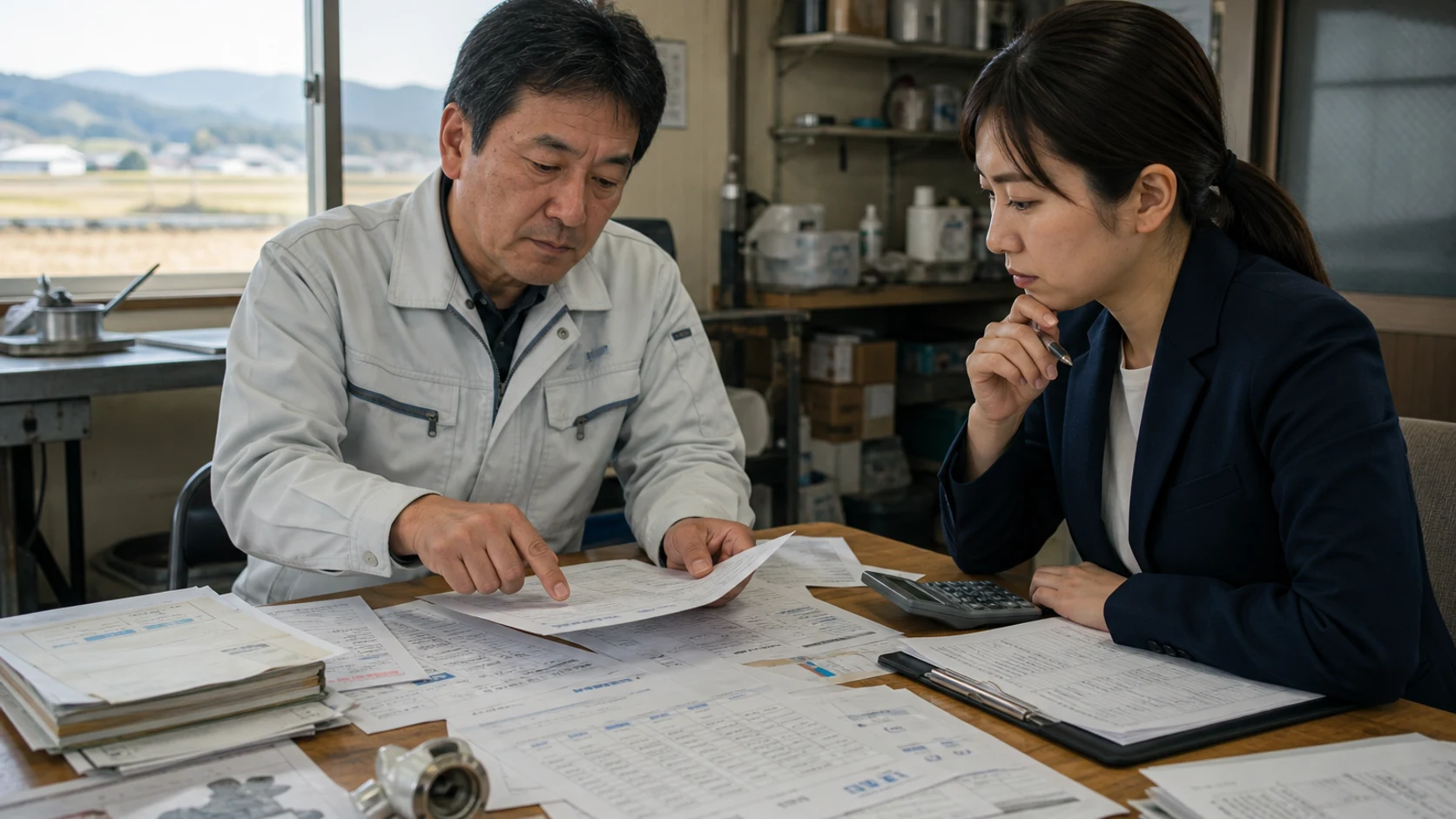 栗原市で作付け前の資材、収穫期の人員と保管、食品原料の一括仕入れ、量産部材、着工前の建材、冬期の暖房・除雪費の支払いを点検する事業者