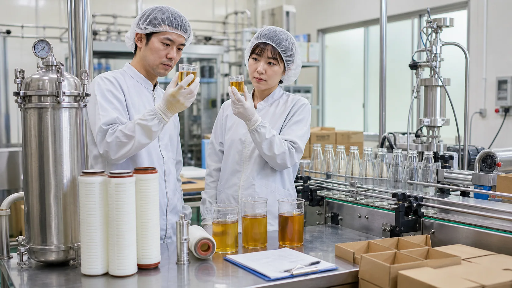 三木町の希少糖含有シロップの調合・加熱・ろ過・充填出荷で在庫・設備容量・出荷予定を確認する担当者