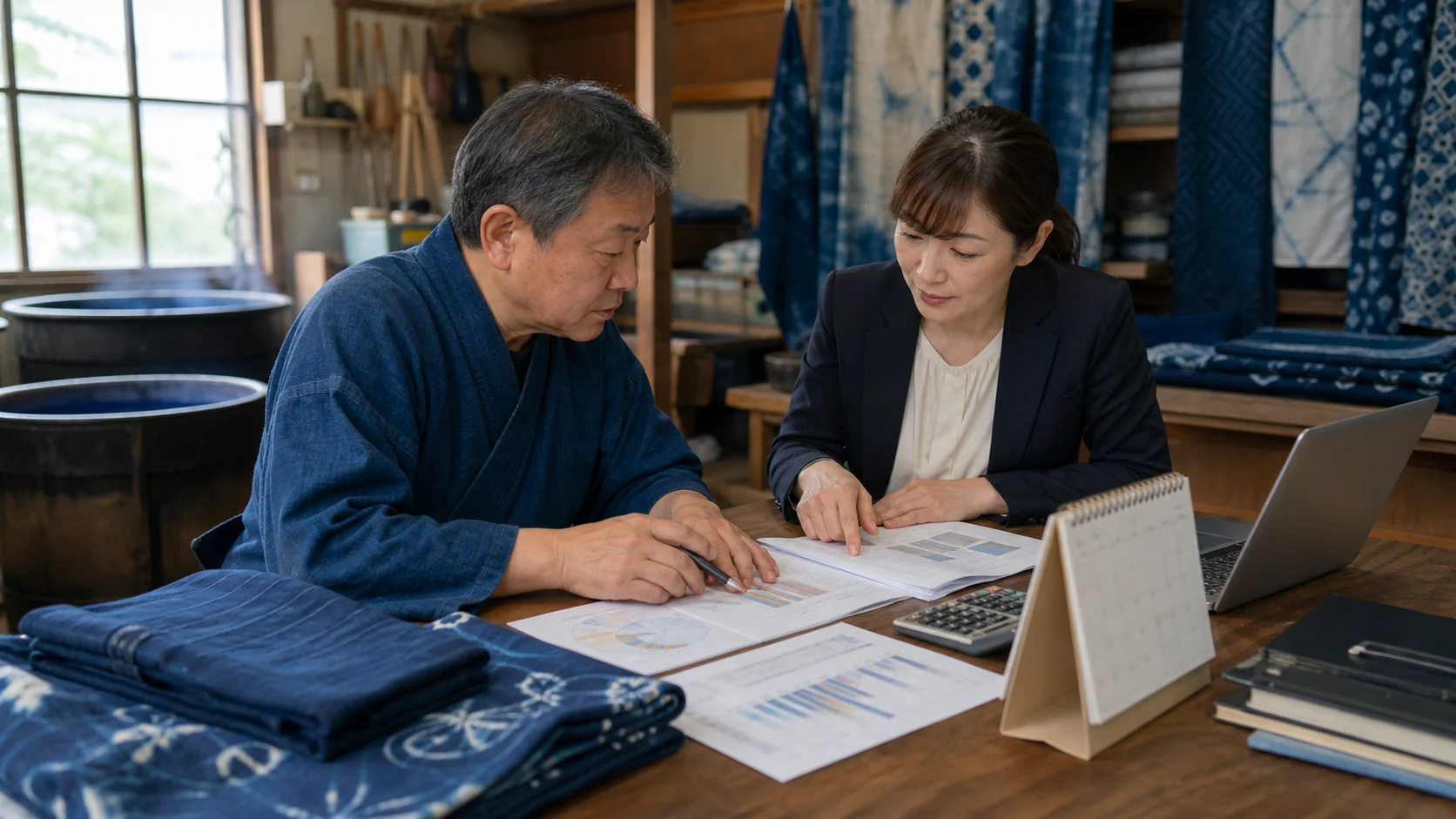 美馬市で作付け前の種苗・肥料、加工前の原料・染料・包材、工事前の資材・人員費、観光期前の修繕・採用・食材費の支払いを点検する事業者