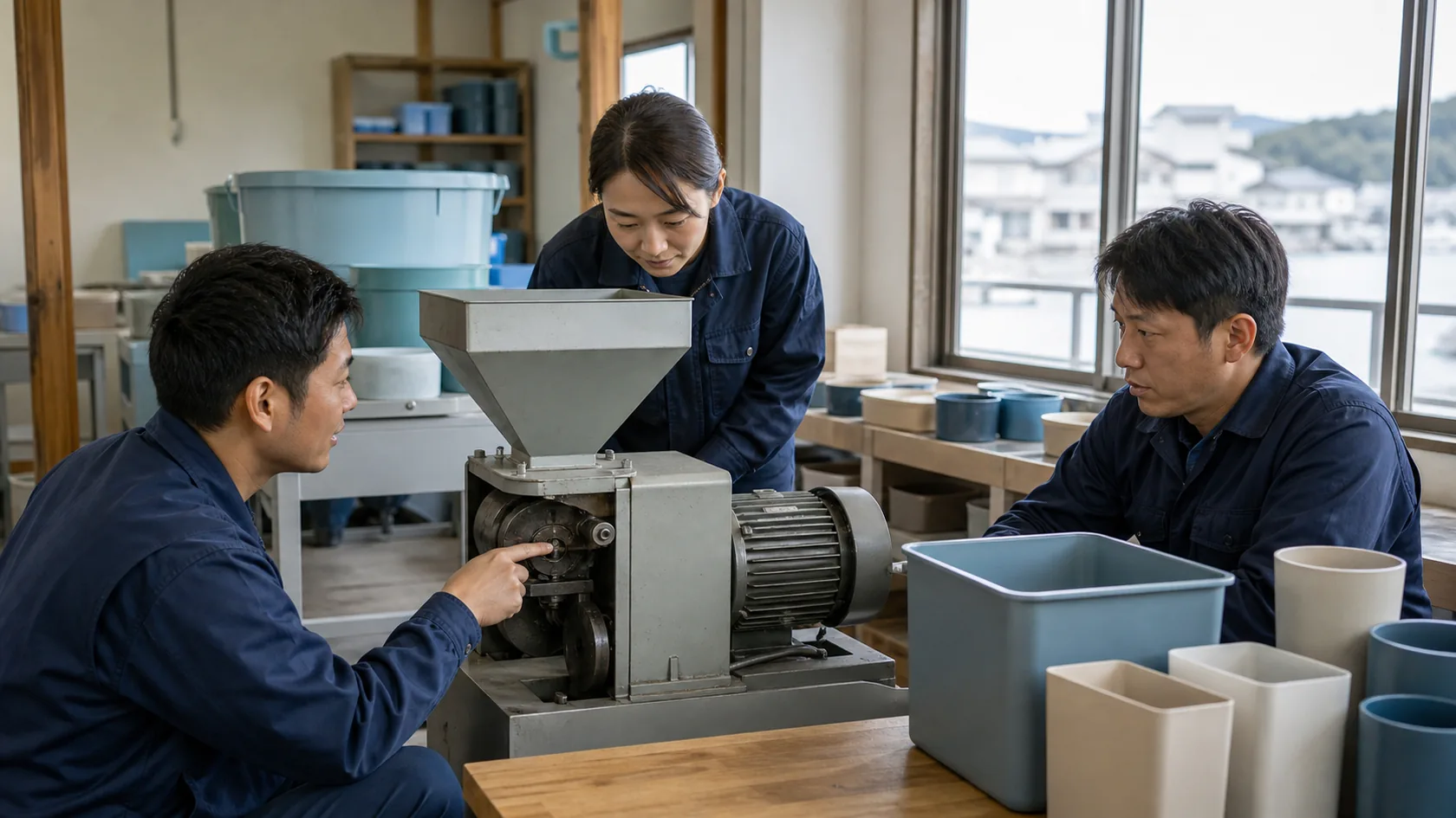 水俣市の事業者が製造前の原材料・電力・設備保全費と入金根拠を確認する場面