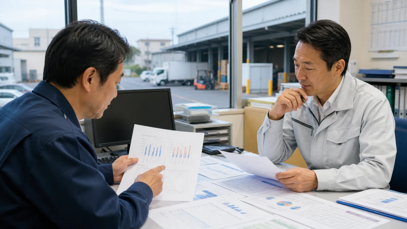 流山市の物流会社で在庫・倉庫費・配送日程を確認する担当者