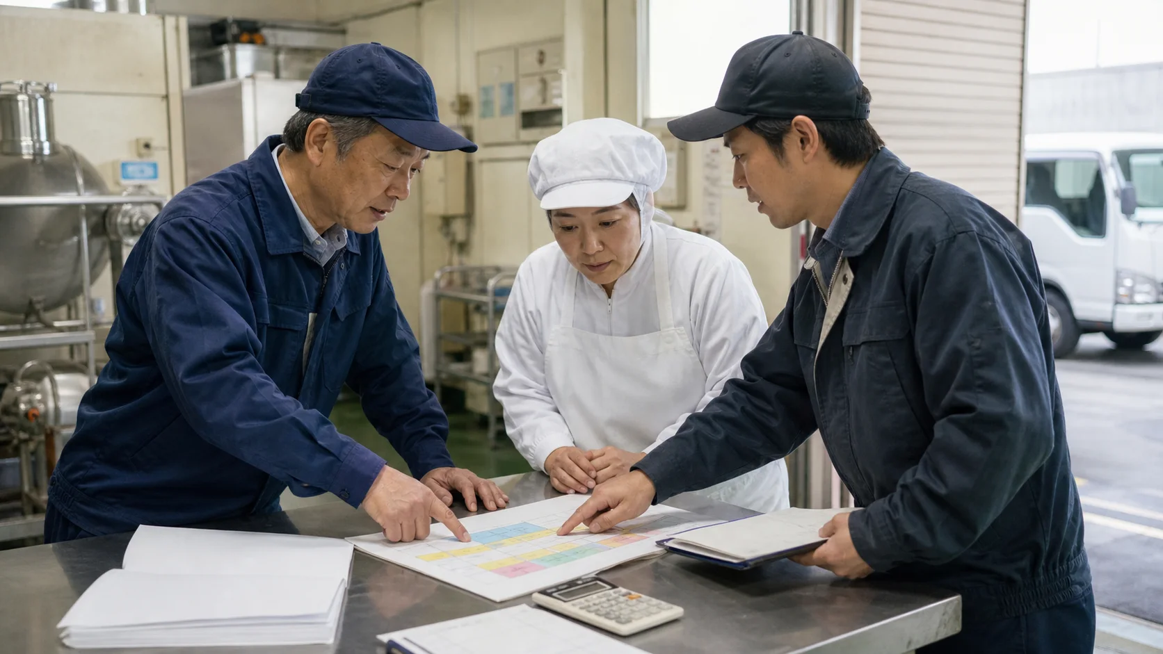 那珂市の製造・食品・物流事業者が支払予定を確認するイメージ
