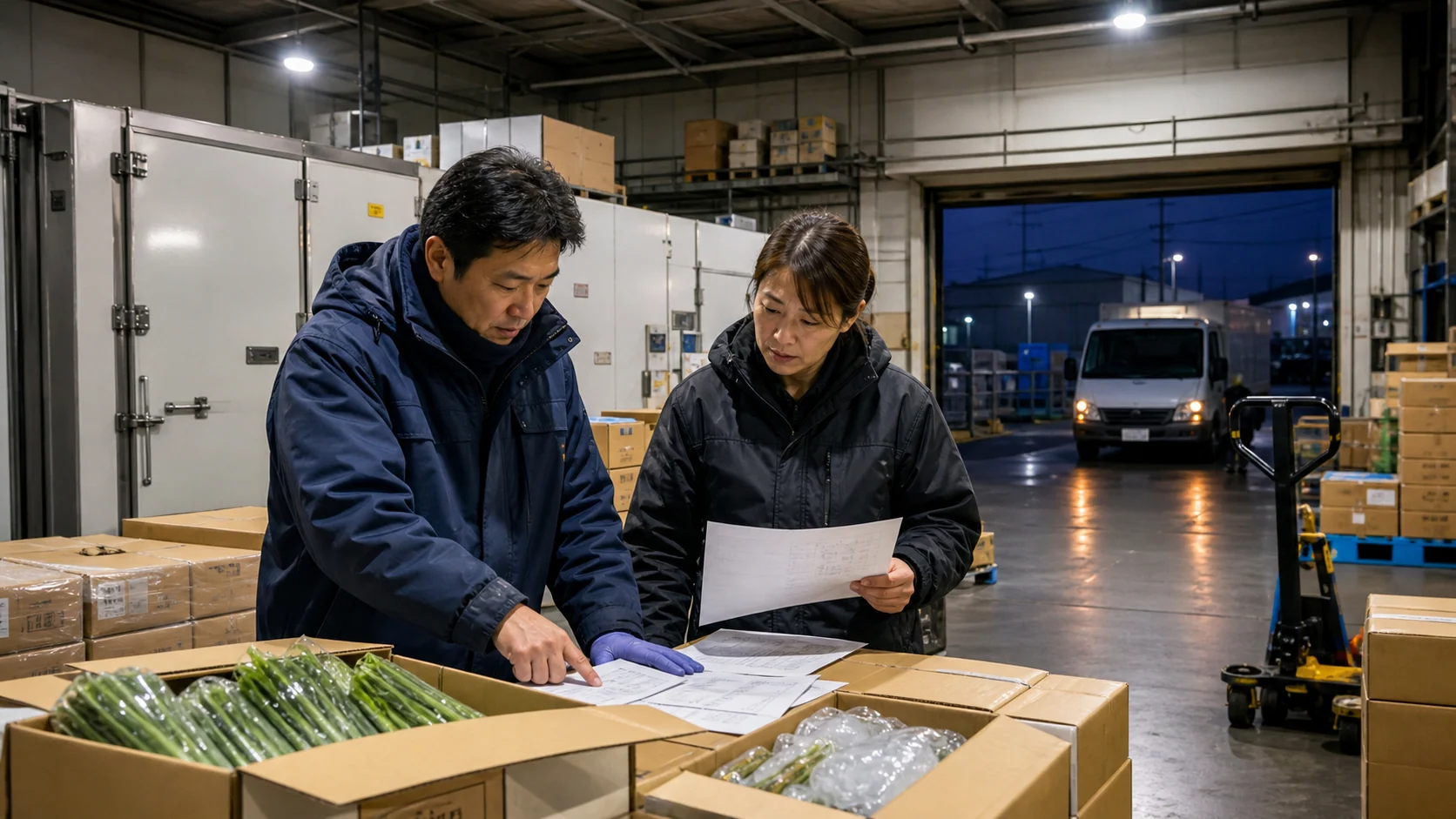 習志野市で製造案件の検収集中、燃料・倉庫費の変動、繁忙期前の商品在庫、食品の低温保管に備え在庫・設備・支払予定を確認する事業者