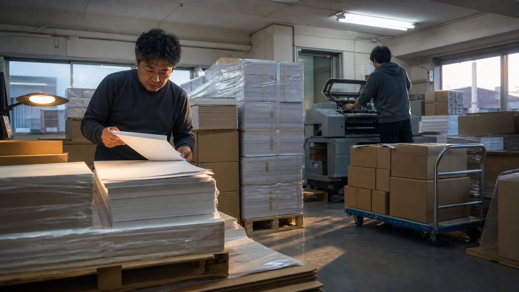 新座市で用紙・部材・資材の先払いと制作・加工・外注費の先行を週別に確認する現場