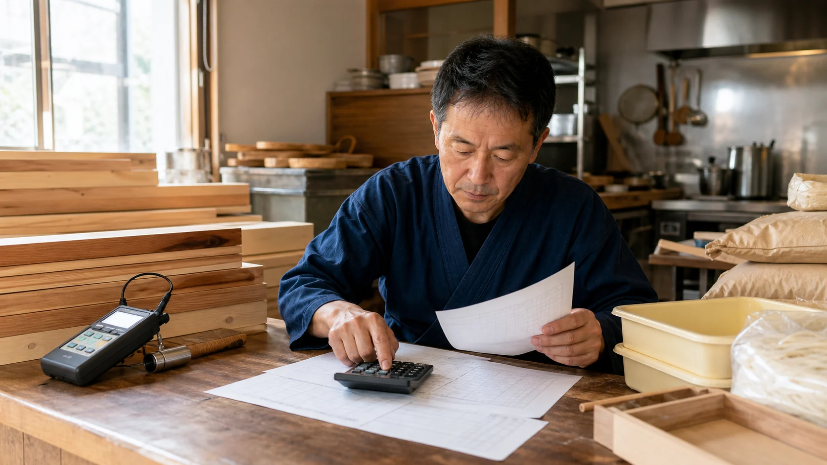 桜井市で製造前の木材・原料・乾燥費、繁忙期前の食材・商品・採用、宿泊予約期の人員・リネン、設備更新時の加工機・乾燥機・店舗改装費の支払いを点検する事業者