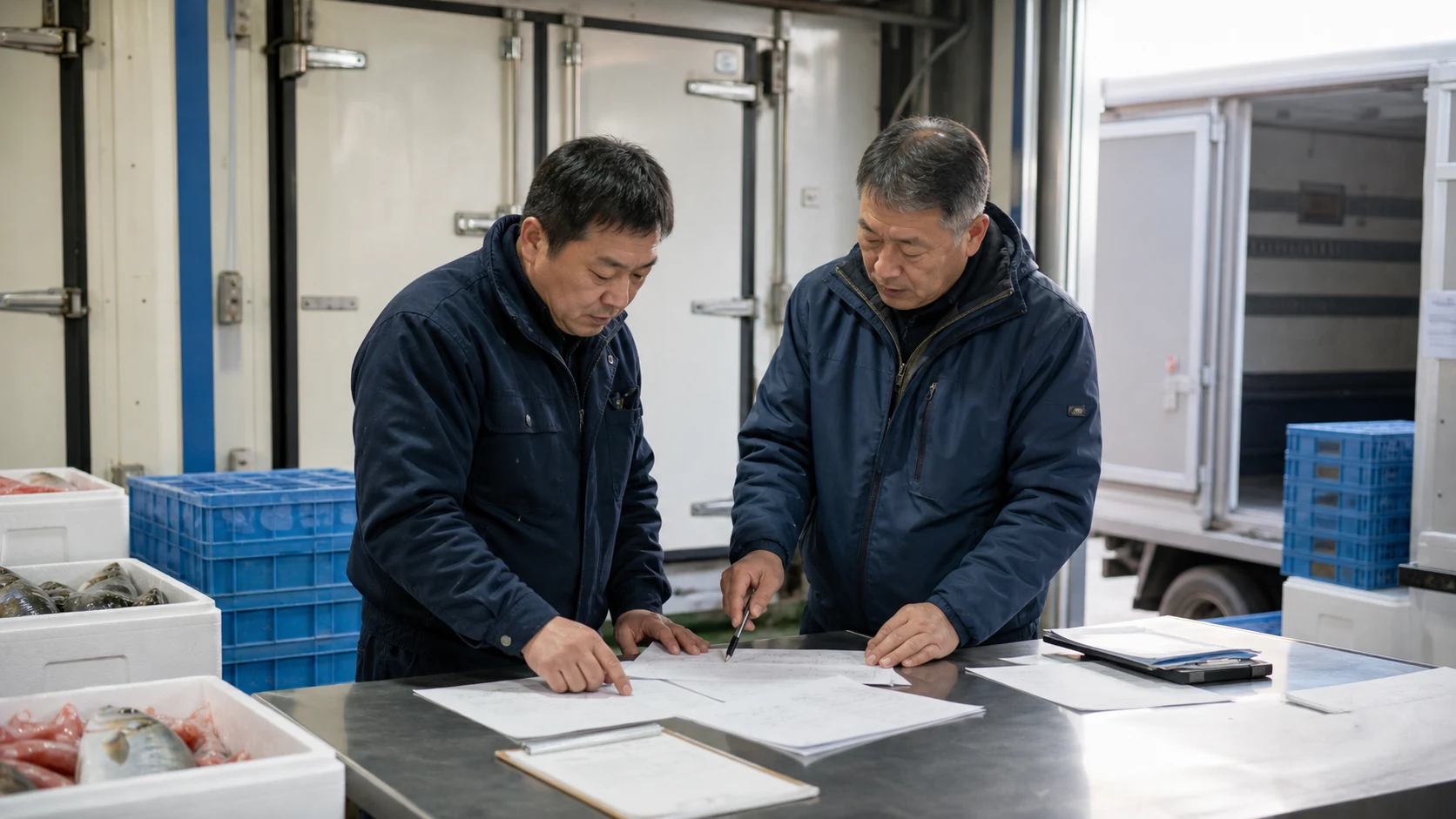 塩竈市で水産原料の仕入れ、冷凍保管と包材、行楽期前の商品・食材、配送燃料、年末需要前の在庫の支払いを点検する事業者
