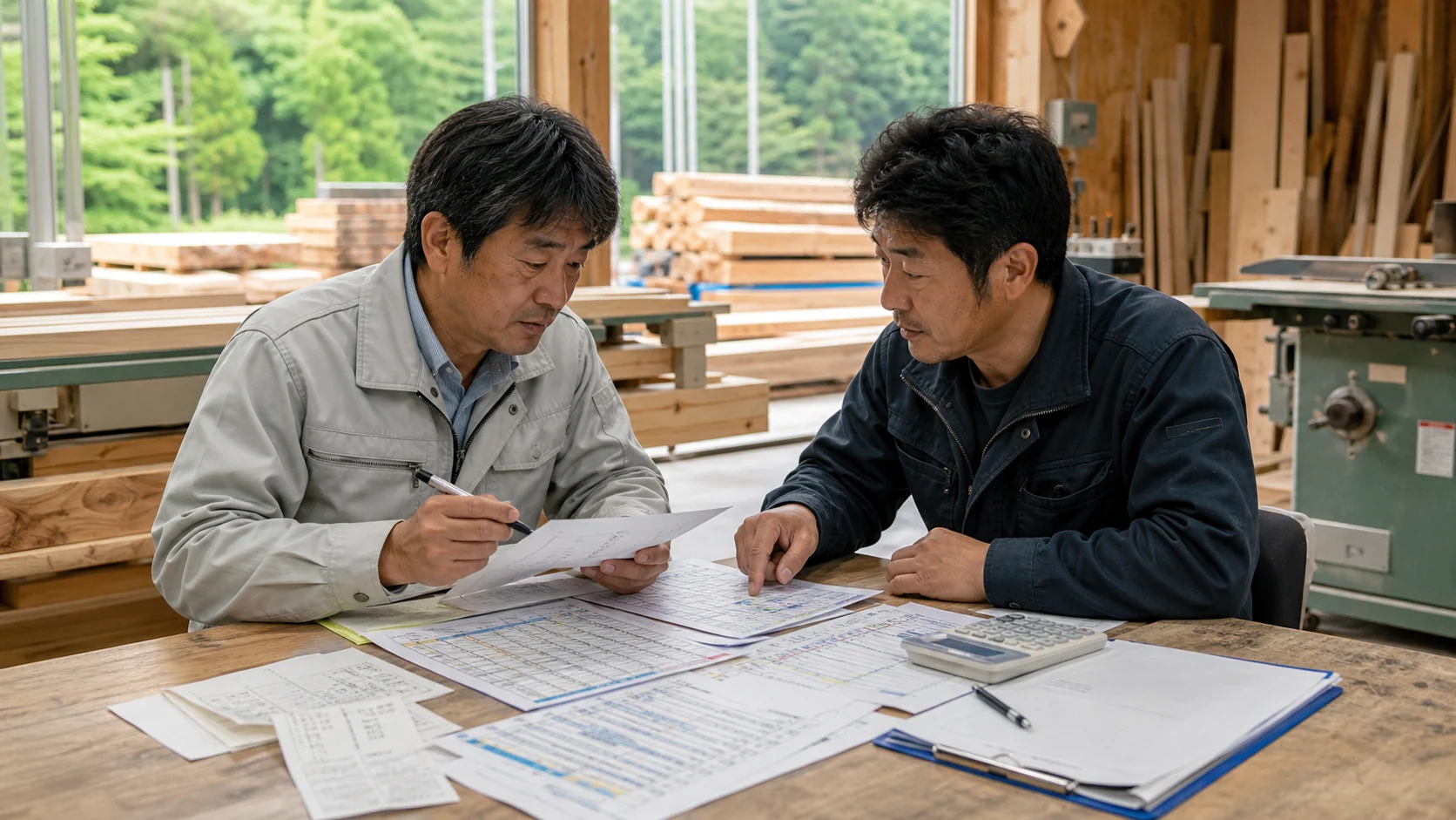 宍粟市で伐採・乾燥前の原木・燃料、作付け前の苗・肥料、工事着手前の資材・外注費、繁忙期前の在庫・車両整備の支払いを点検する事業者