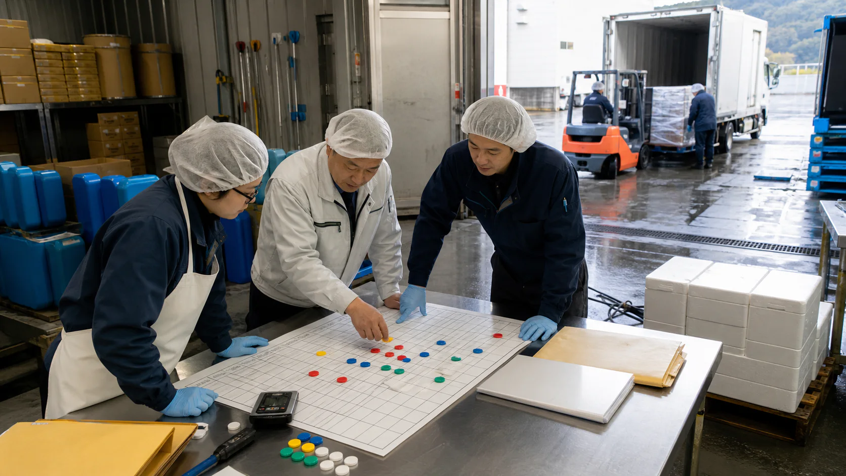 多賀城市で量産前の食品原料・包材、製造材料の一括仕入れ、物流繁忙期の燃料、着工前の建材・外注費の支払いを点検する事業者