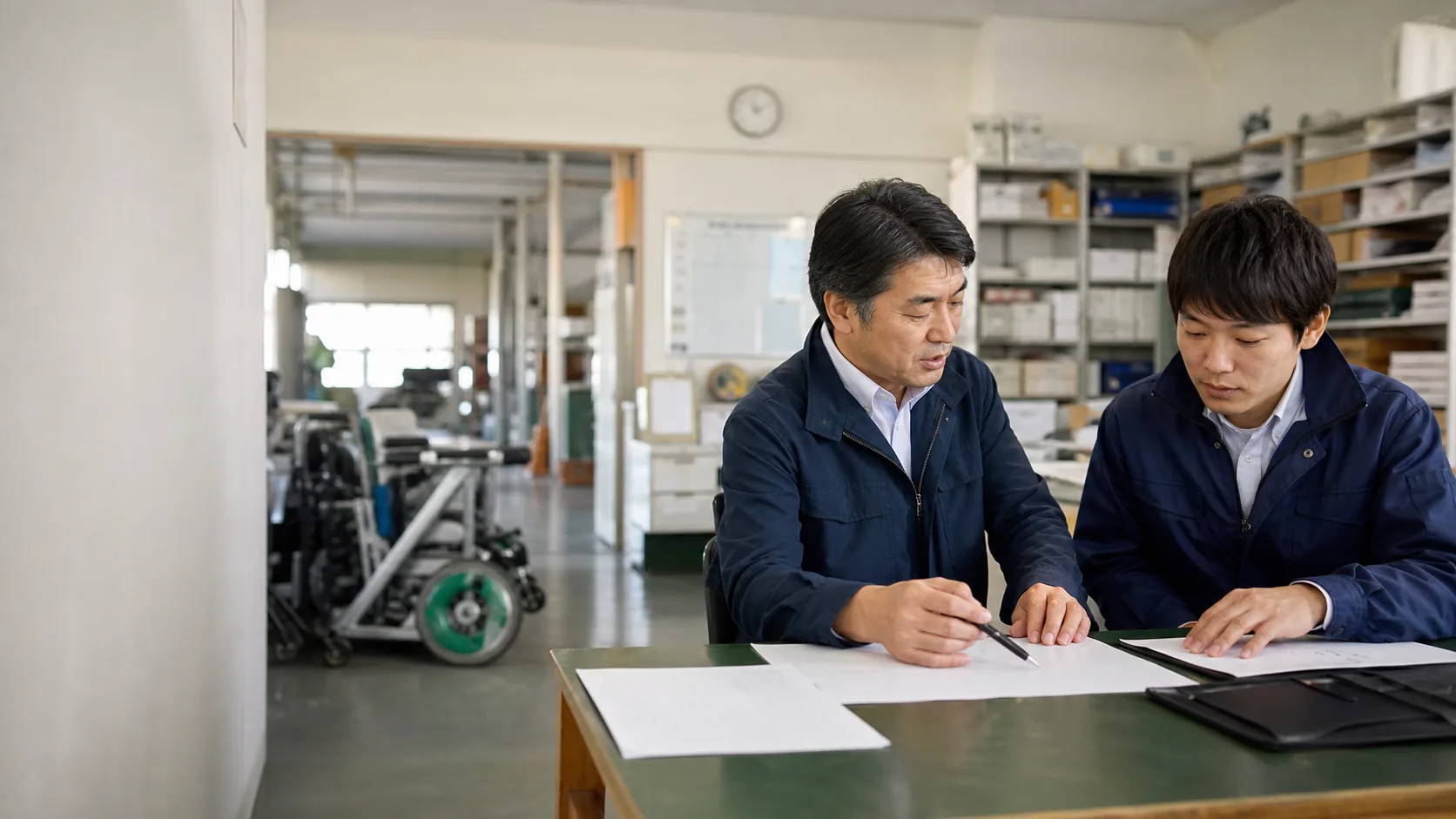 高槻市の事業者が材料・商品価格、人件費と家賃、製造検収の遅れ、報酬請求の査定、設備保守費による資金不足日を確認する場面