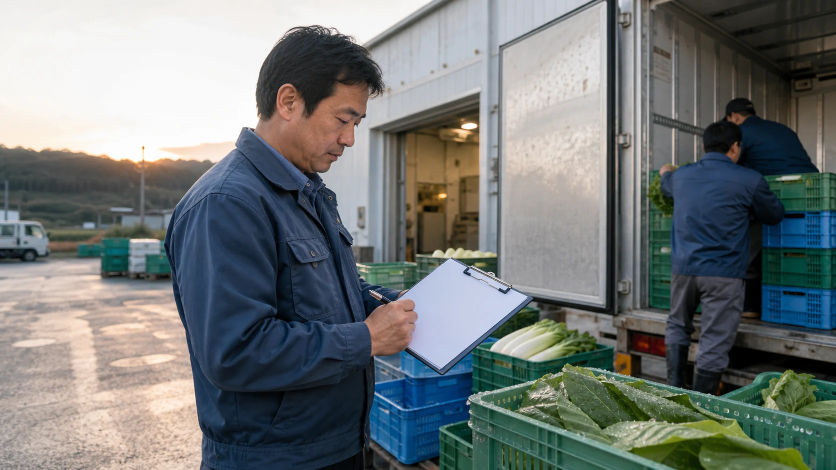 富里市で作付け前の種苗・資材、収穫期の人員・選果費、加工前の原料・包材、出荷繁忙期の燃料の支払いを点検する事業者